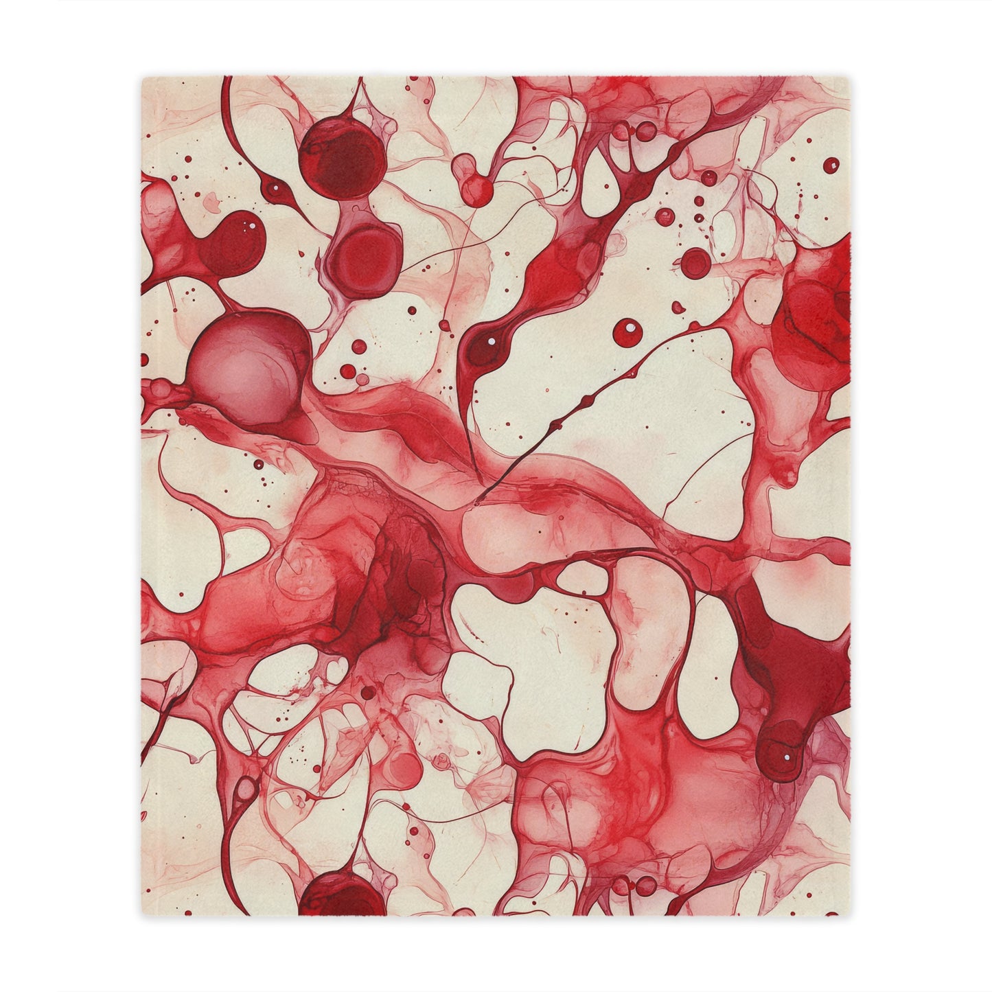 CherryLuster. Cozy Artistic Microfiber Blanket -