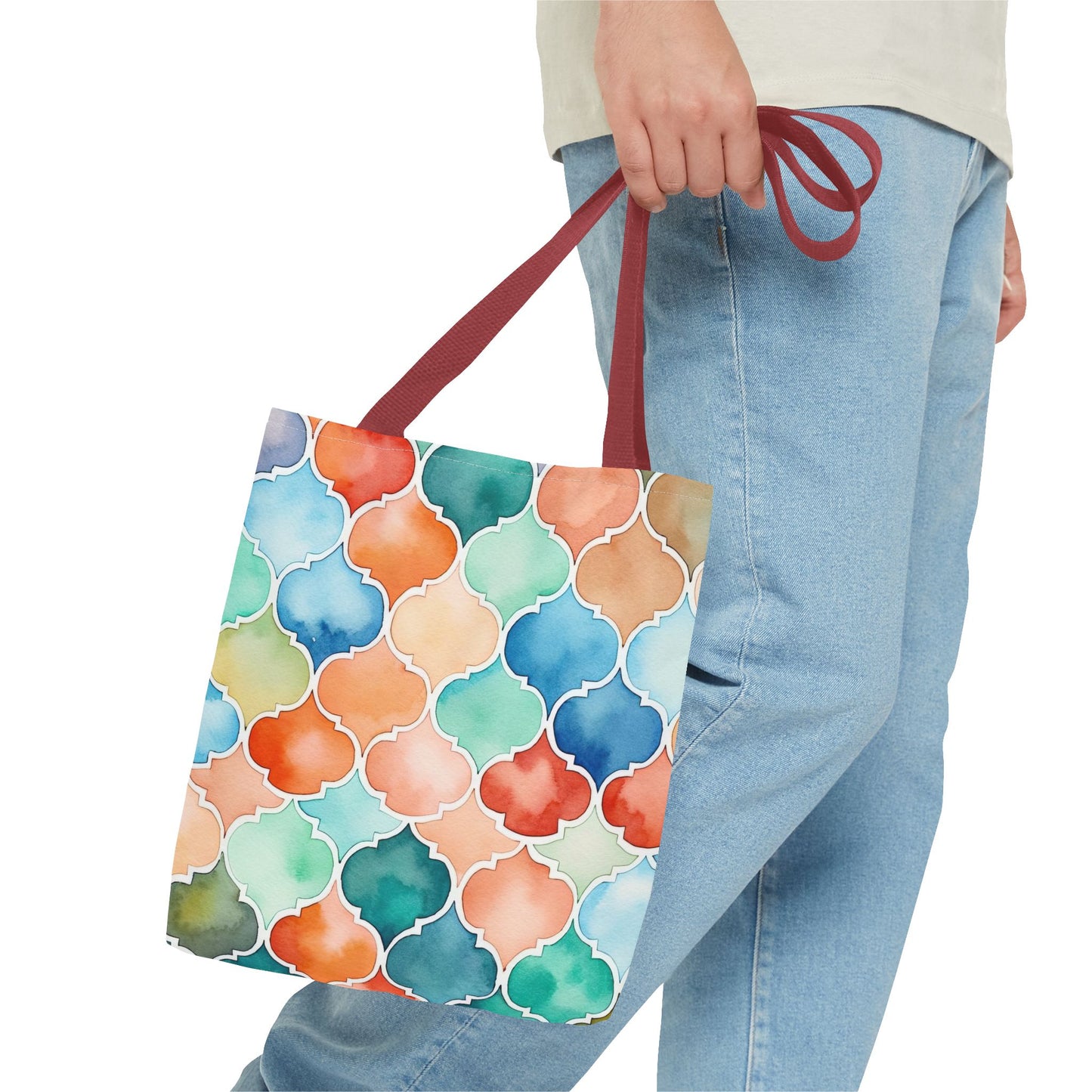 Labyrinth of Lanterns . Tote Bag for Everyday Use