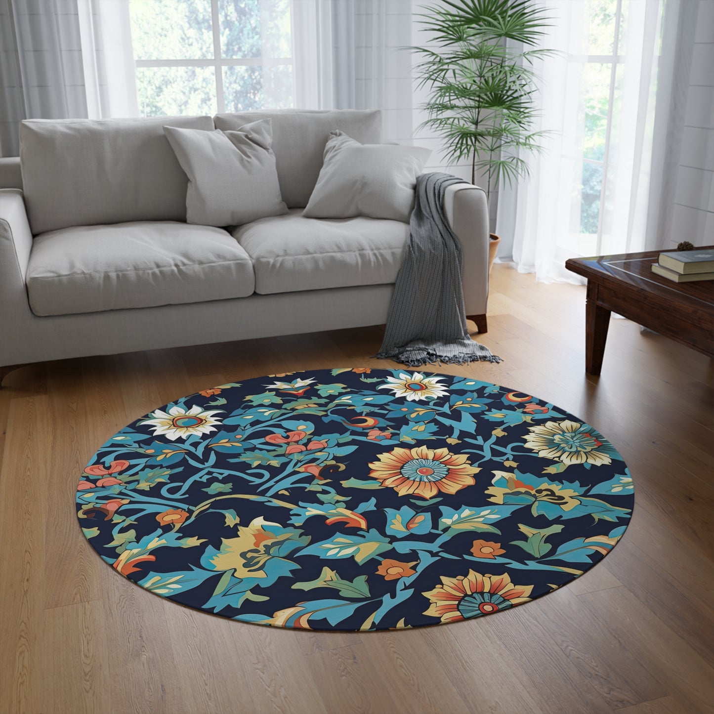Spice Bazaar Sonata Round Rug