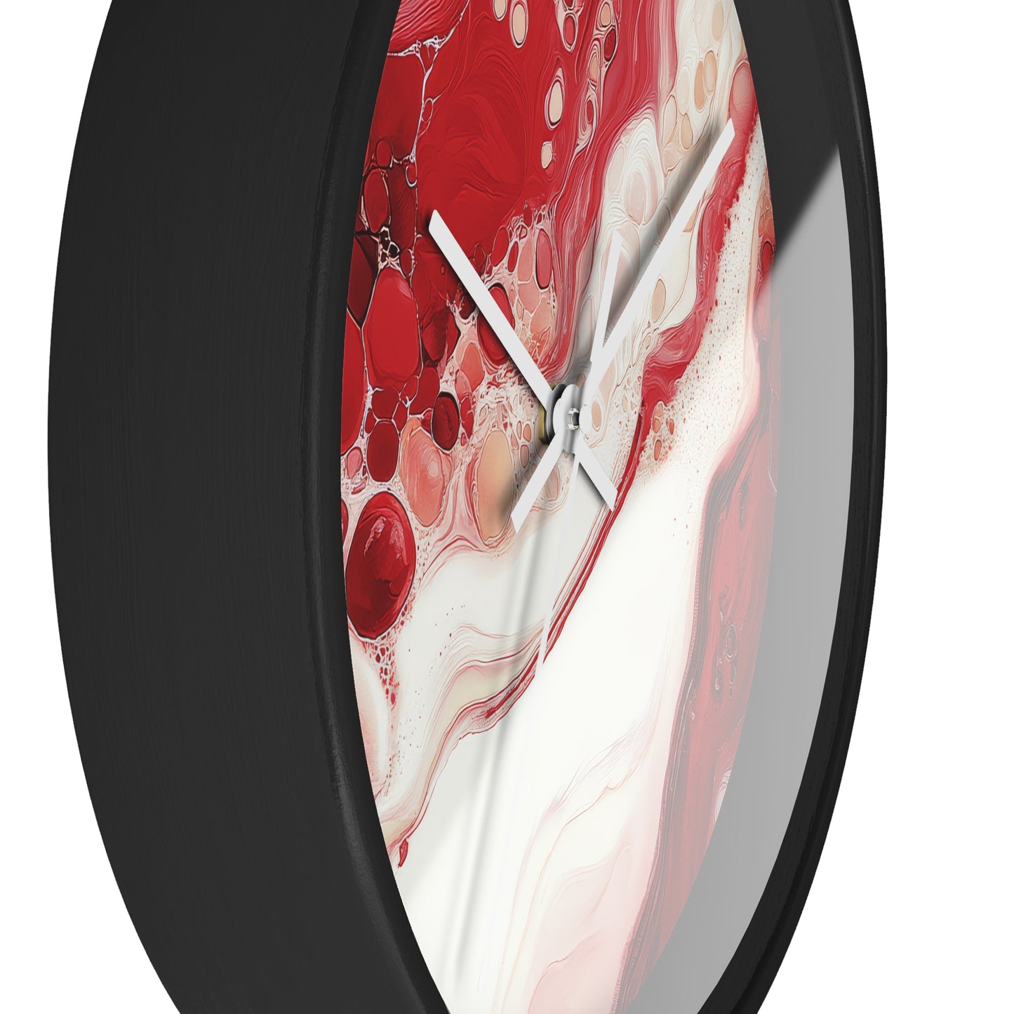 Cherry Aurora. Wall Clock - Artistic Home Decor