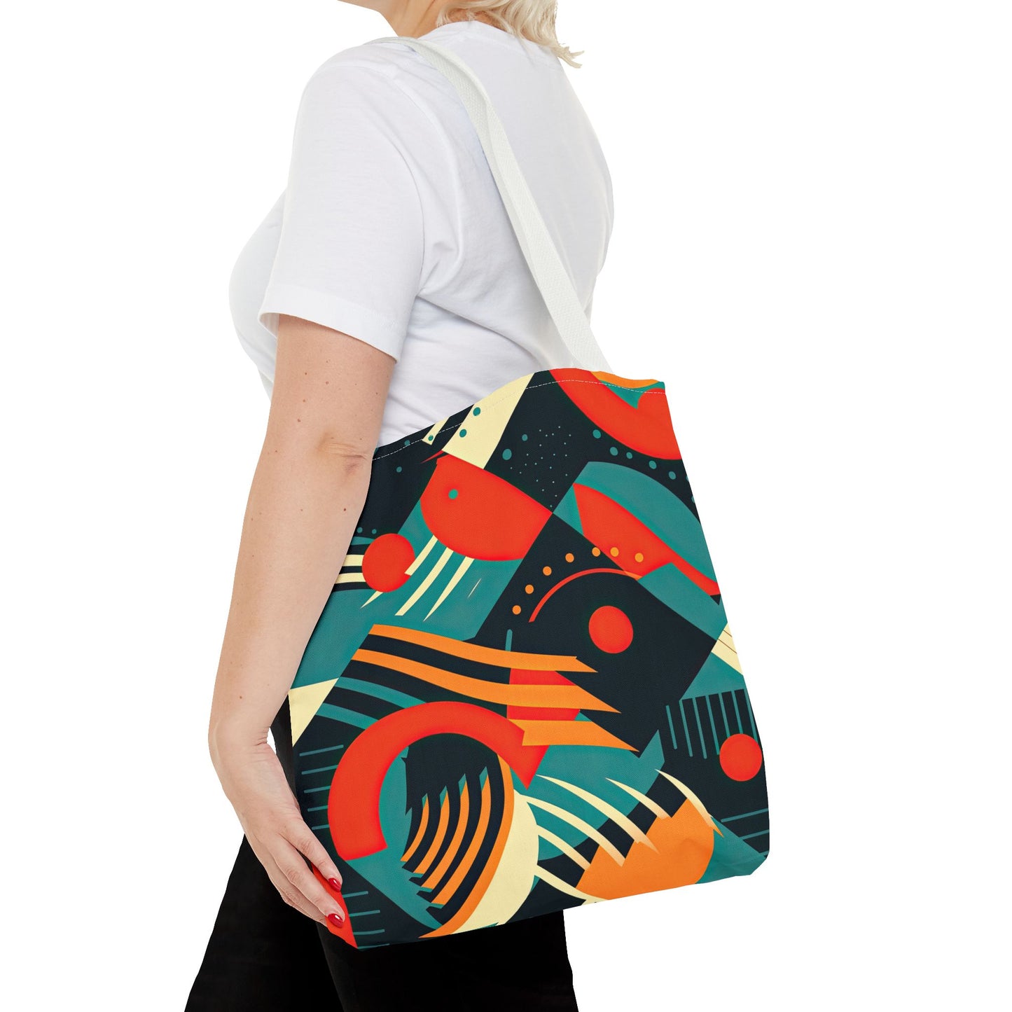 Timeless Techscape. Tote Bag for Everyday Use