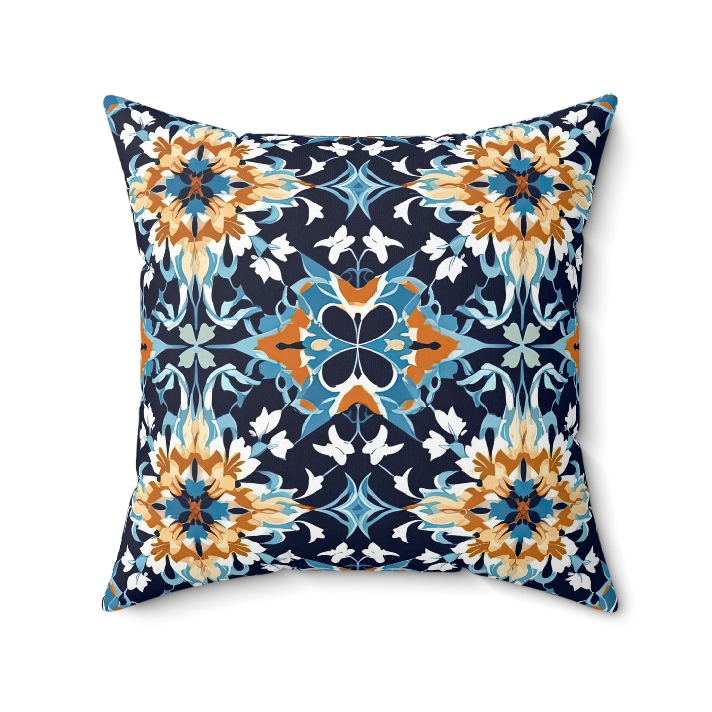 Sahara Swaying Silhouettes .Spun Polyester Square Pillow