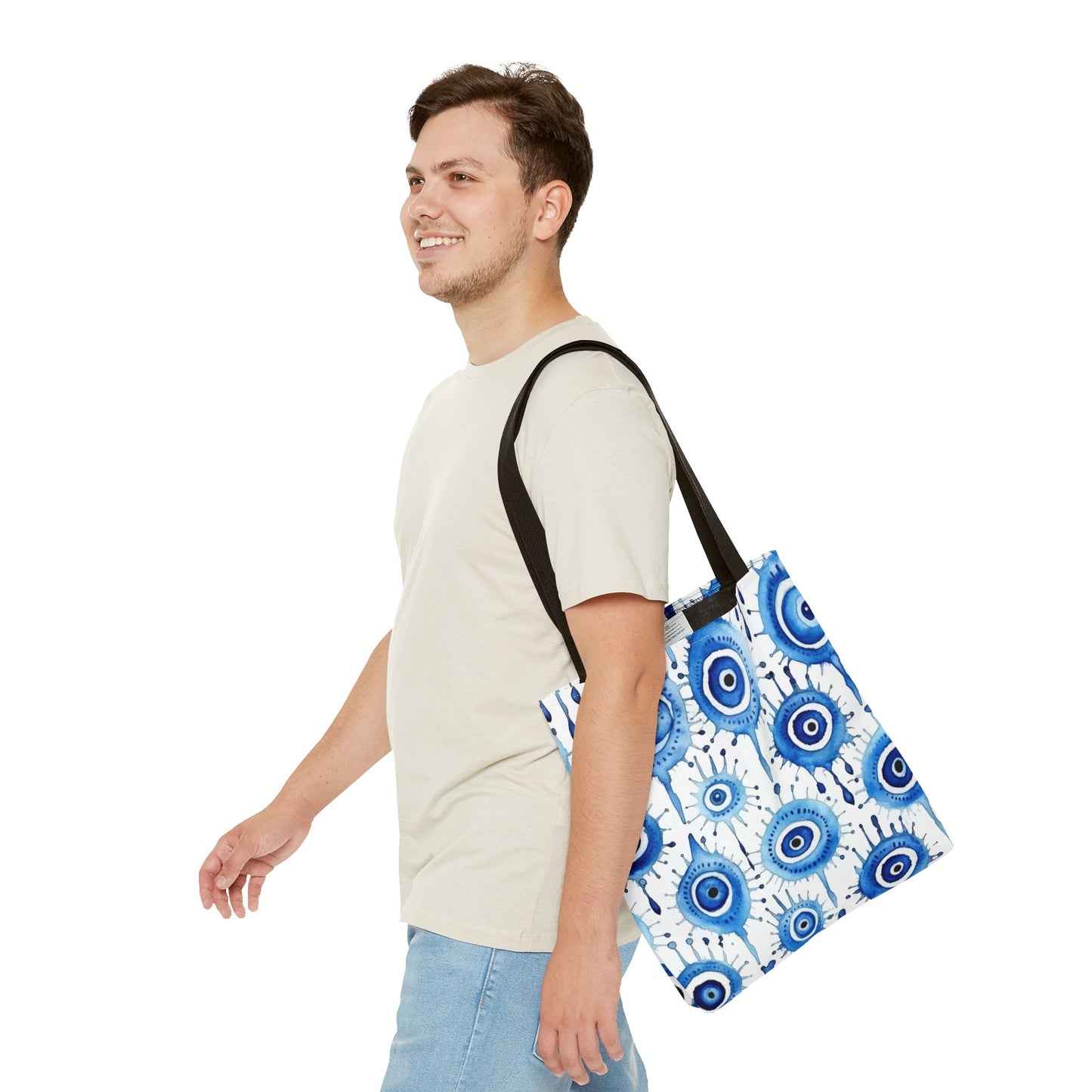 Evil Eye Cry. Tote Bag for Everyday Use