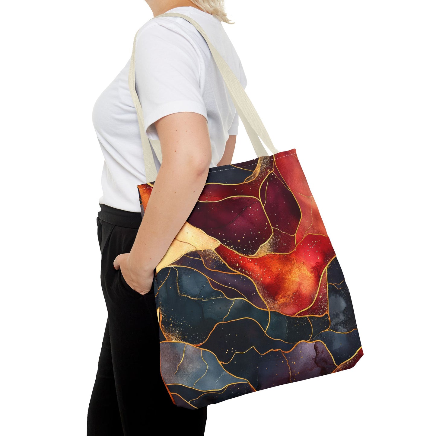 Velvet Cherry. Tote Bag for Everyday Use