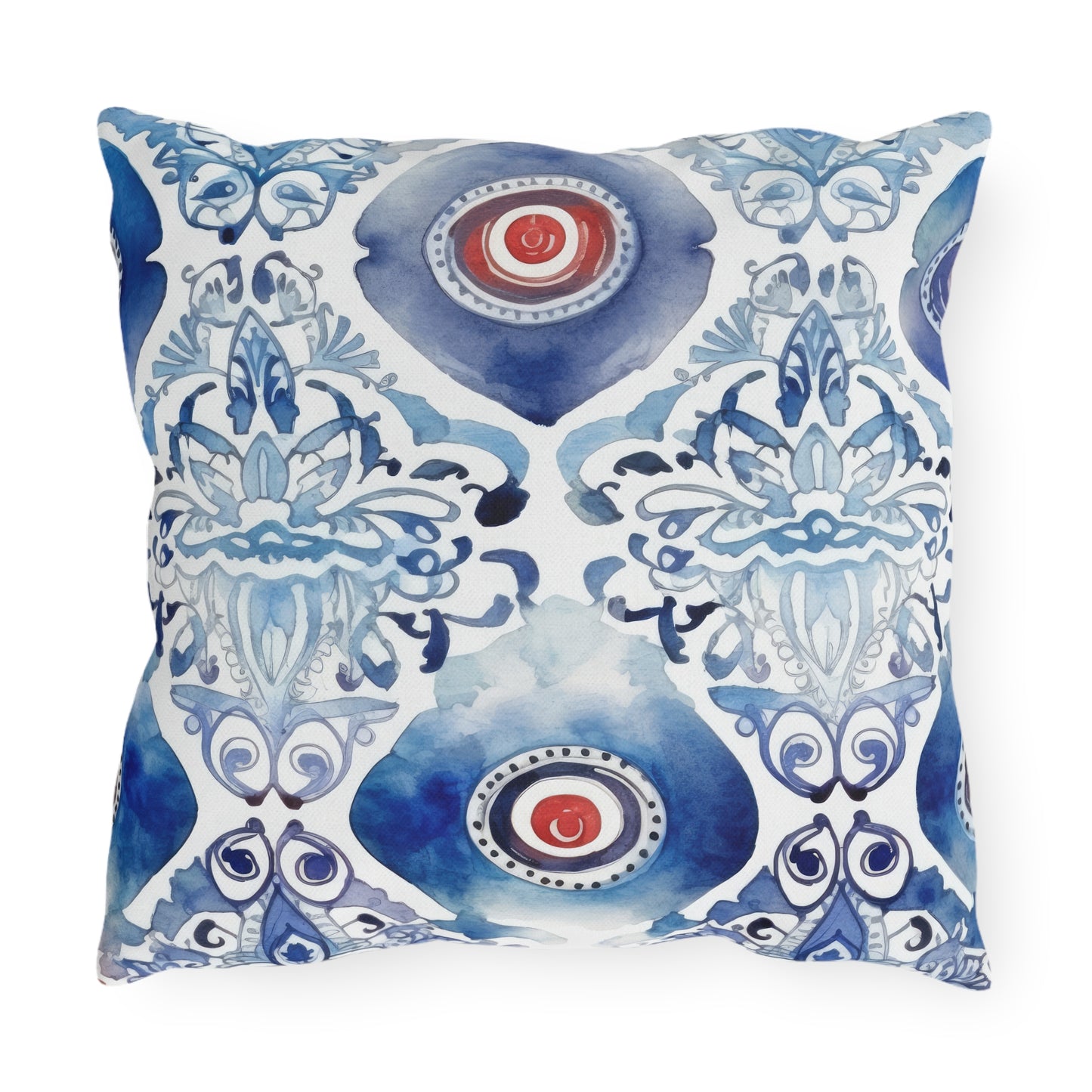 Hand Of Envy. Outdoor Pillows