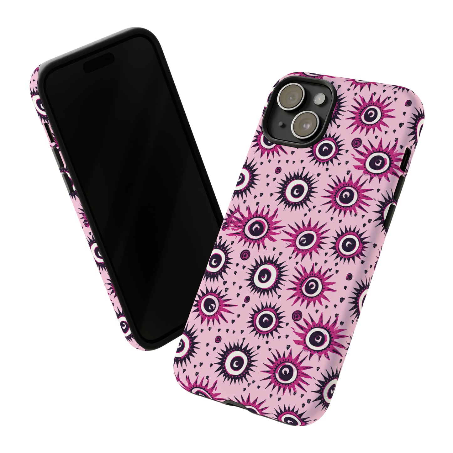 Evil Pink Eye. Evil eye Inspired phone case. – Artistic Expression Meets ProtectionTough Cases