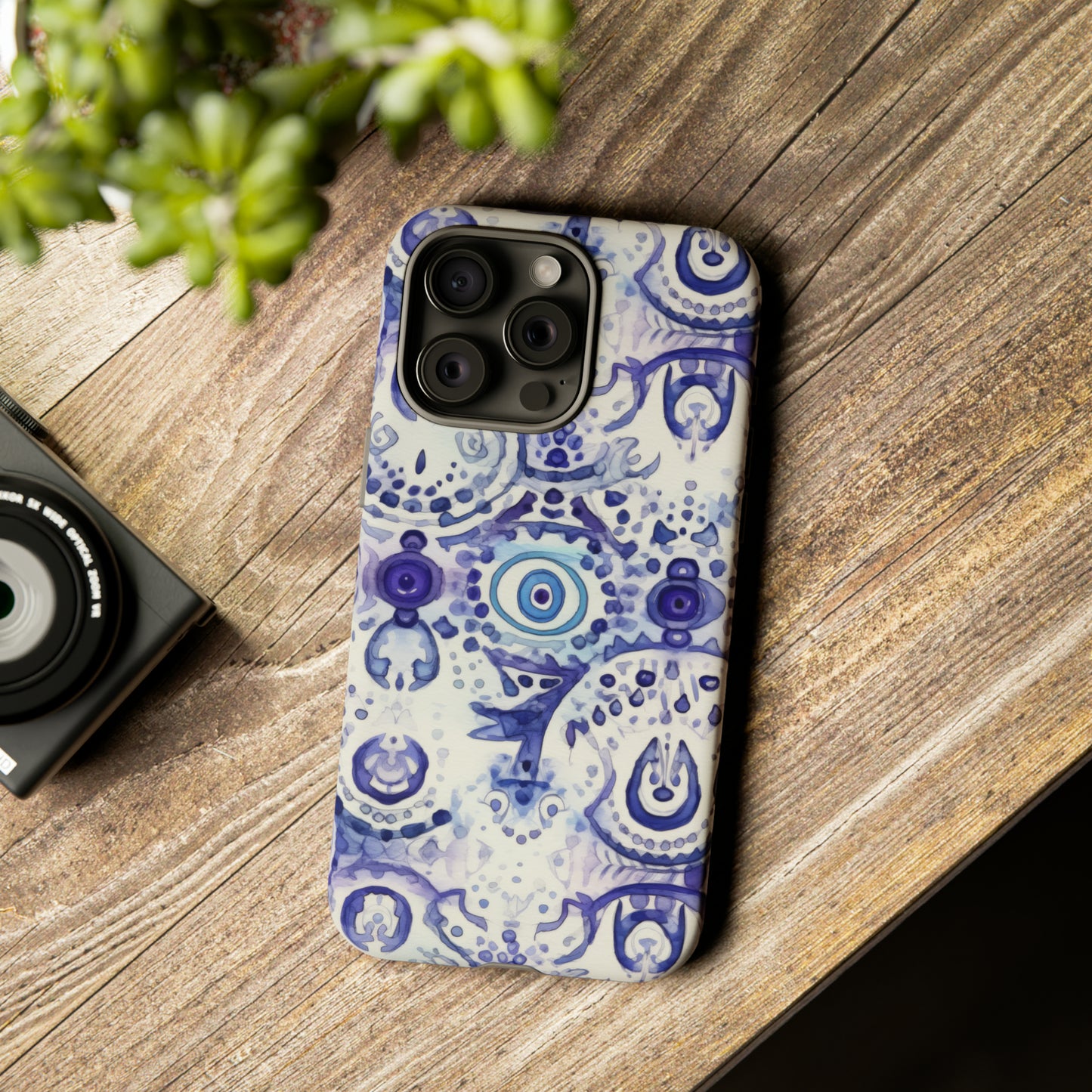 Hamsa Enigma. Evil eye Inspired phone case. – Artistic Expression Meets Protection. Tough Cases