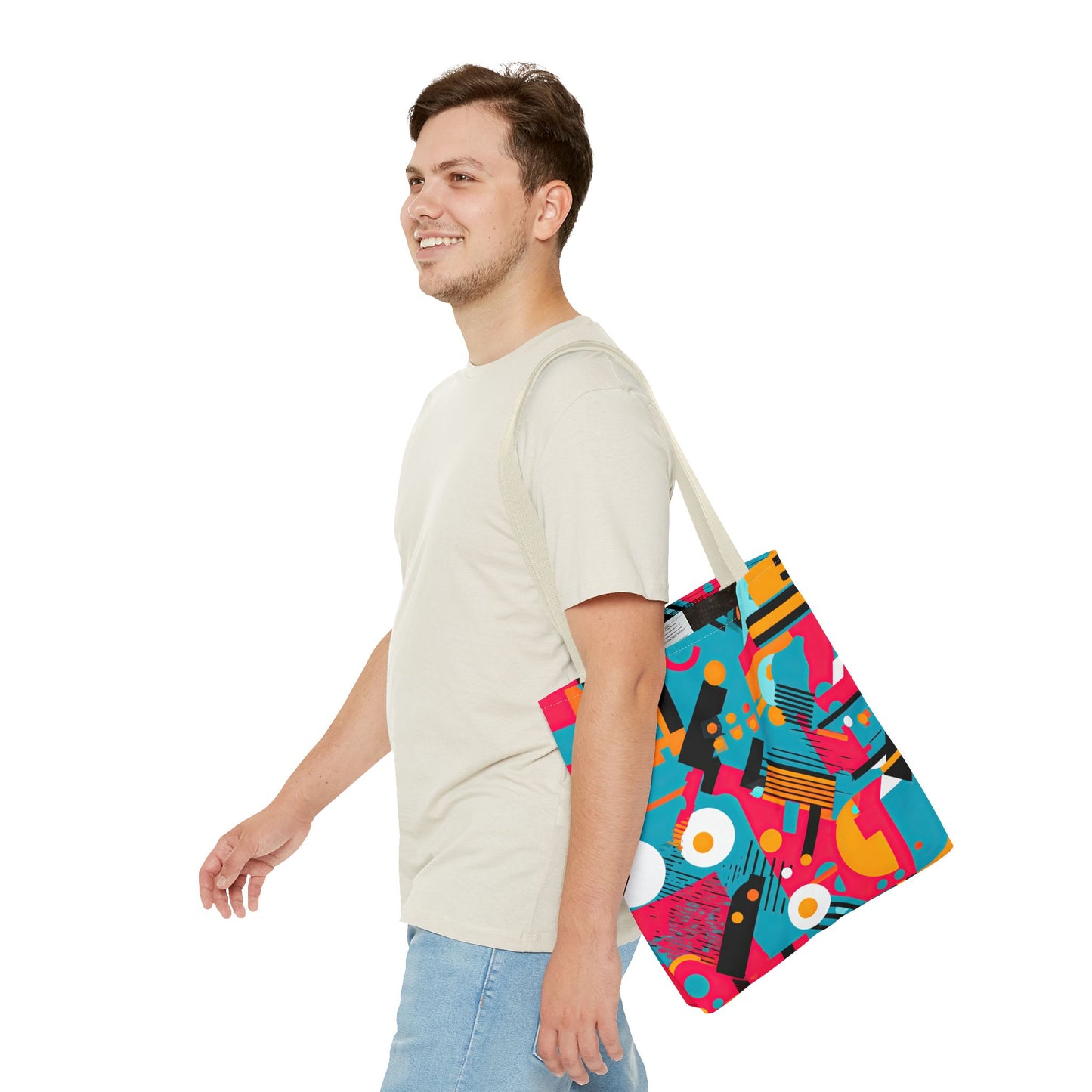 Technicolor Dreamscape . Tote Bag for Everyday Use