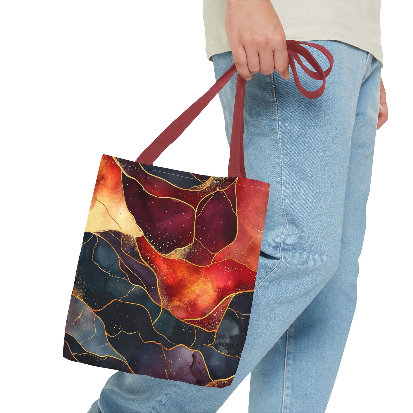 Velvet Cherry. Tote Bag for Everyday Use