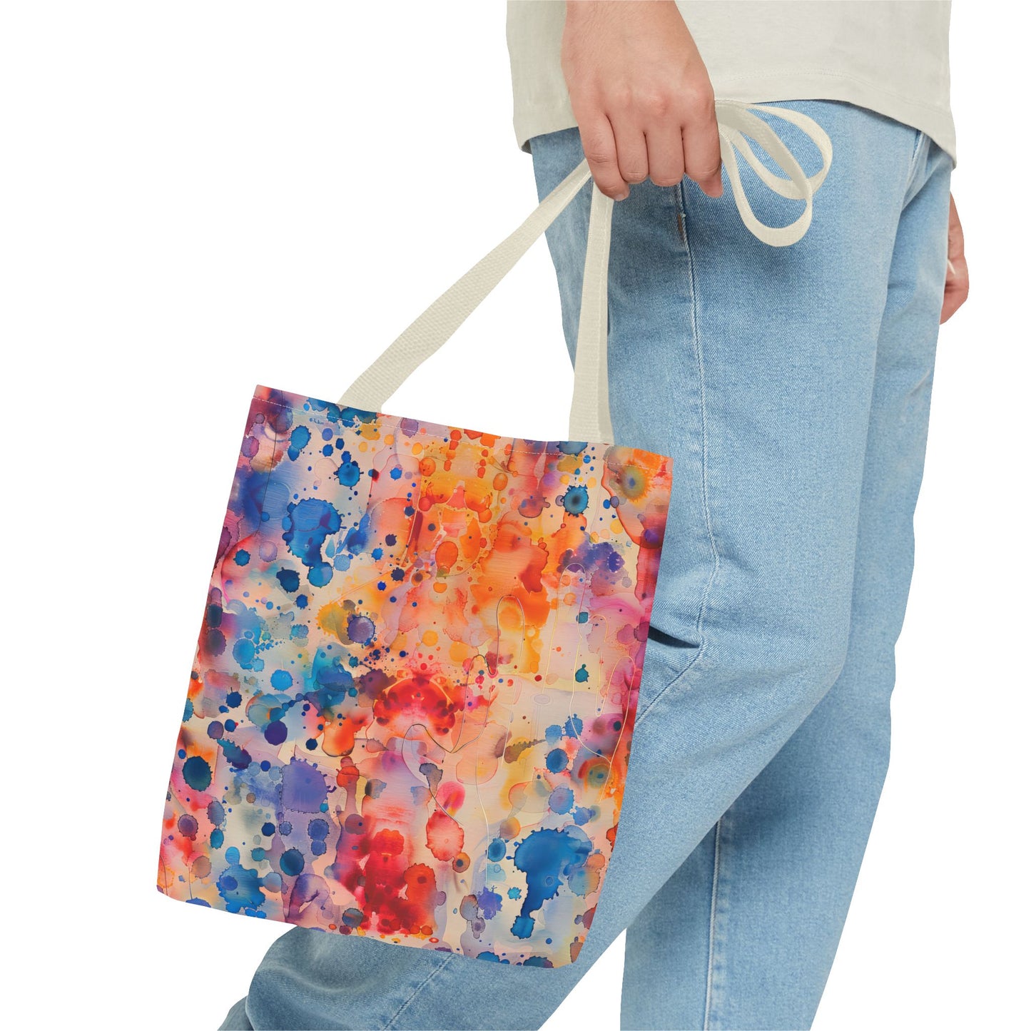 Hamsa Radiance. Tote Bag for Everyday Use