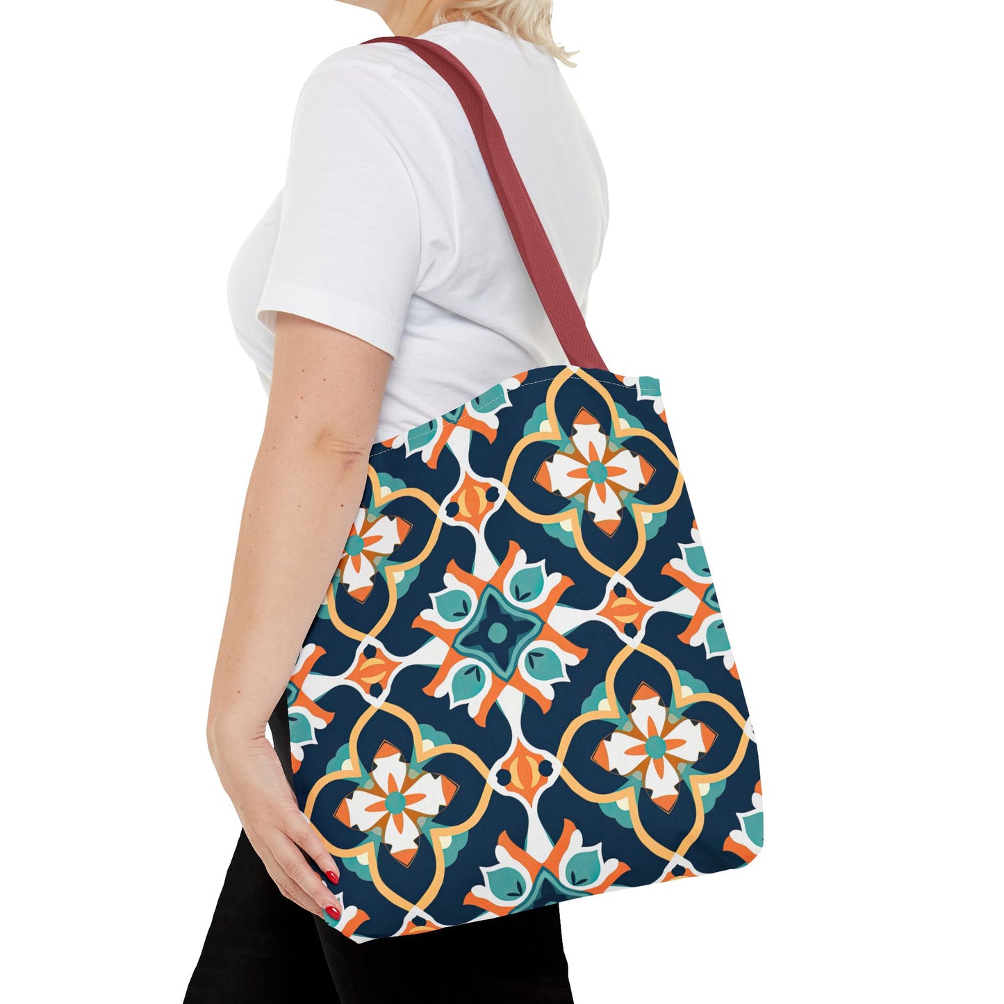Saffron Souk Symphony. Tote Bag for Everyday Use