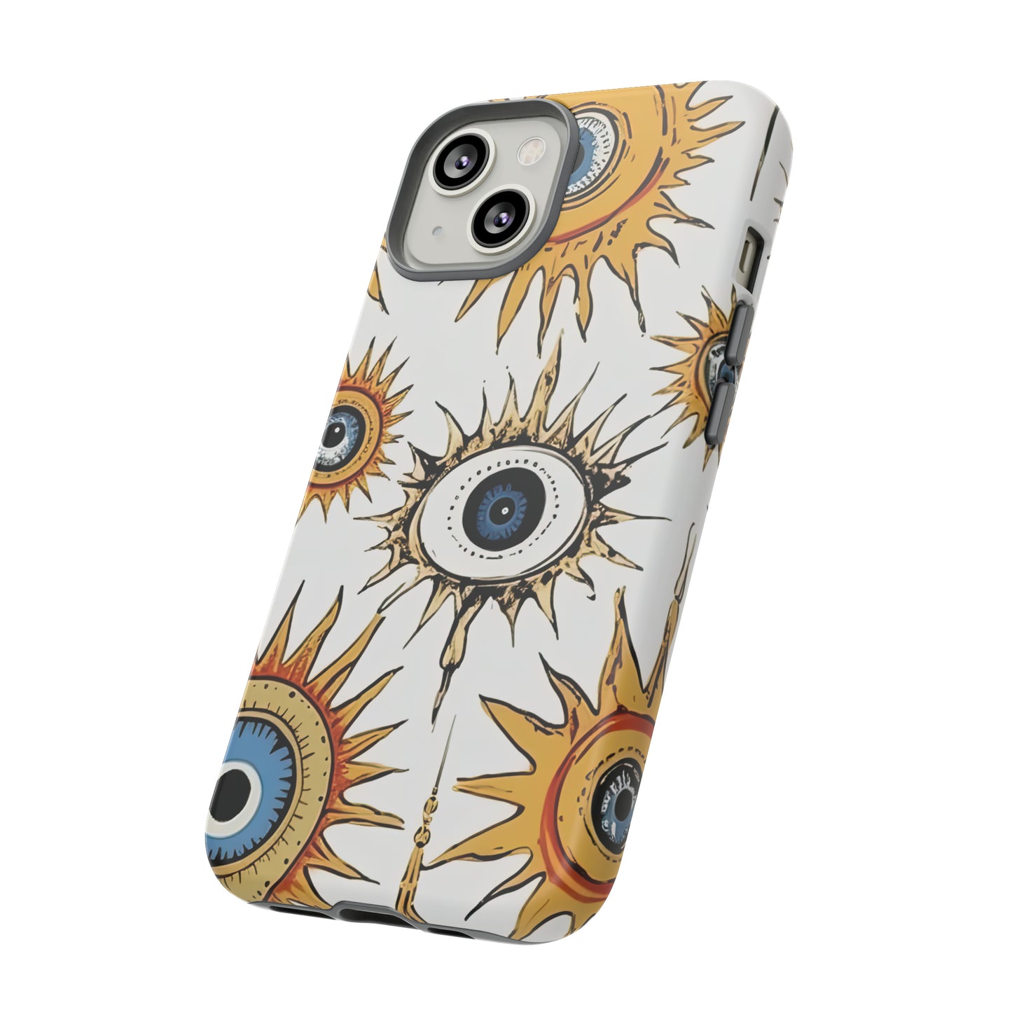 Ethereal Eyeful. Evil eye Inspired phone case. – Artistic Expression Meets ProtectionTough Case