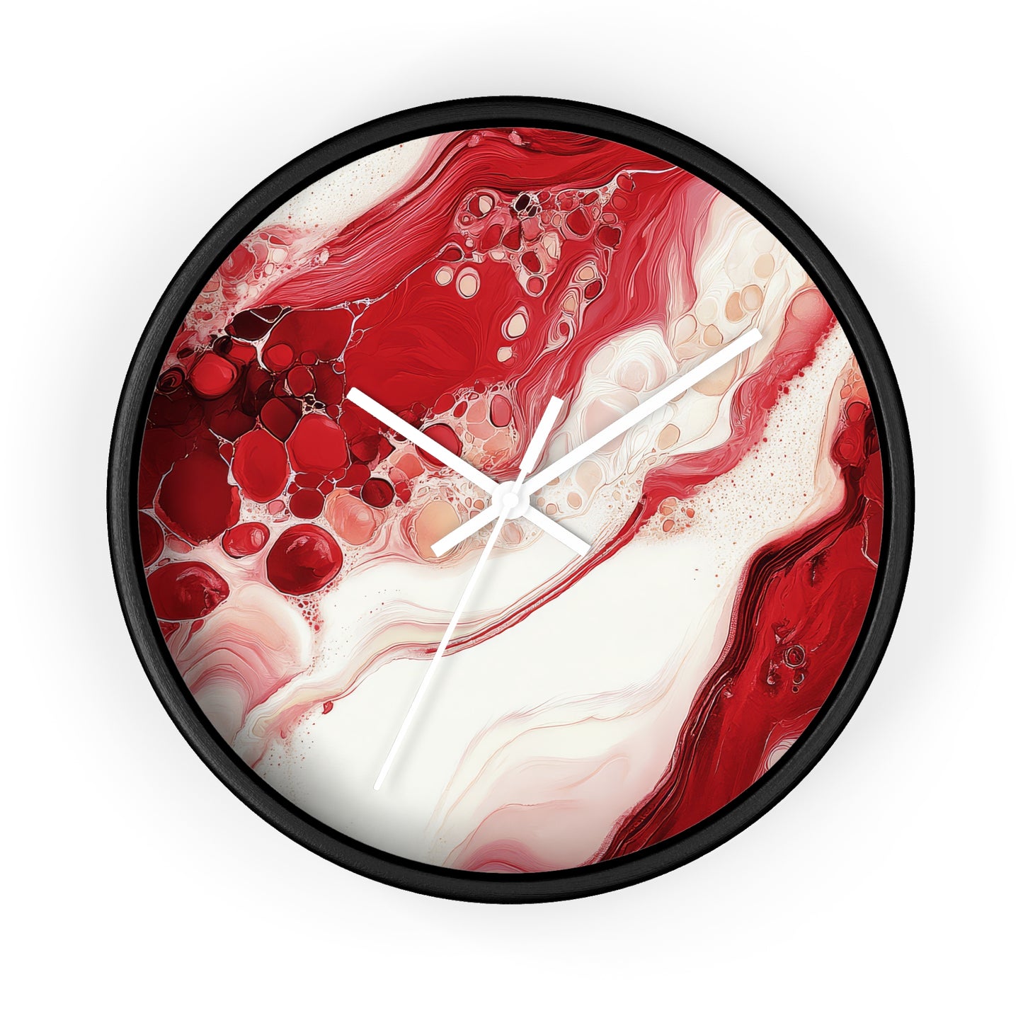 Cherry Aurora. Wall Clock - Artistic Home Decor