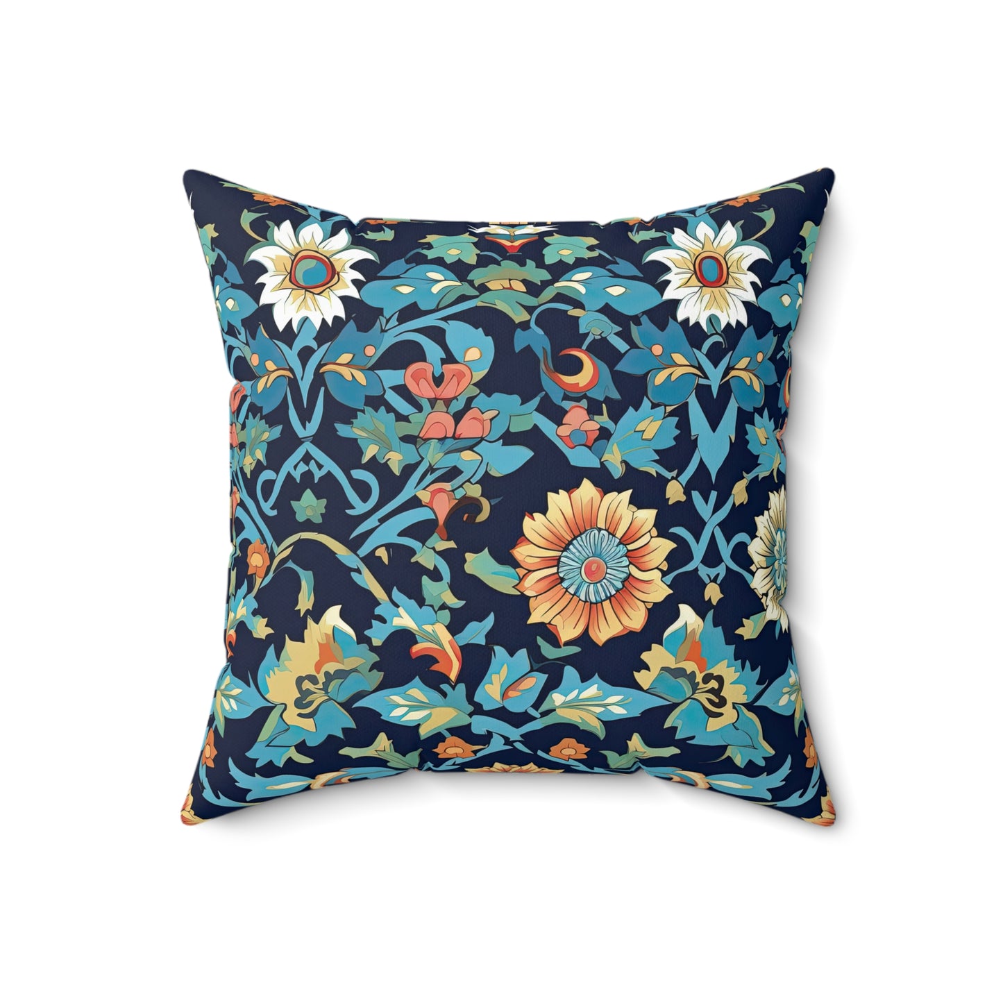 Spice Bazaar Sonata . Spun Polyester Square Pillow