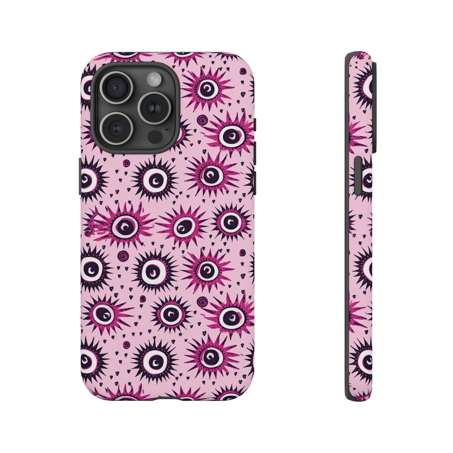 Evil Pink Eye. Evil eye Inspired phone case. – Artistic Expression Meets ProtectionTough Cases