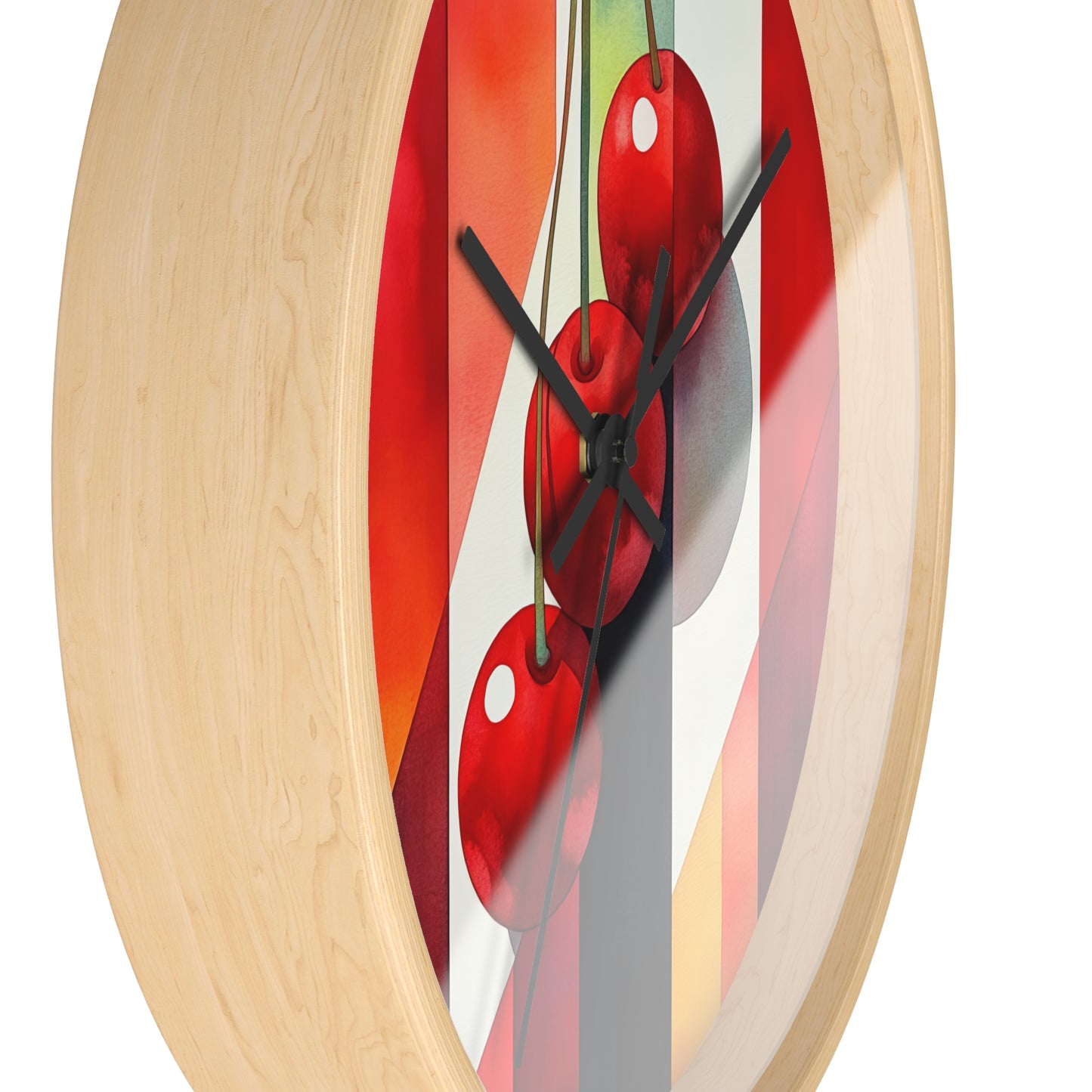 CherryCharm. Wall Clock - Artistic Home Decor
