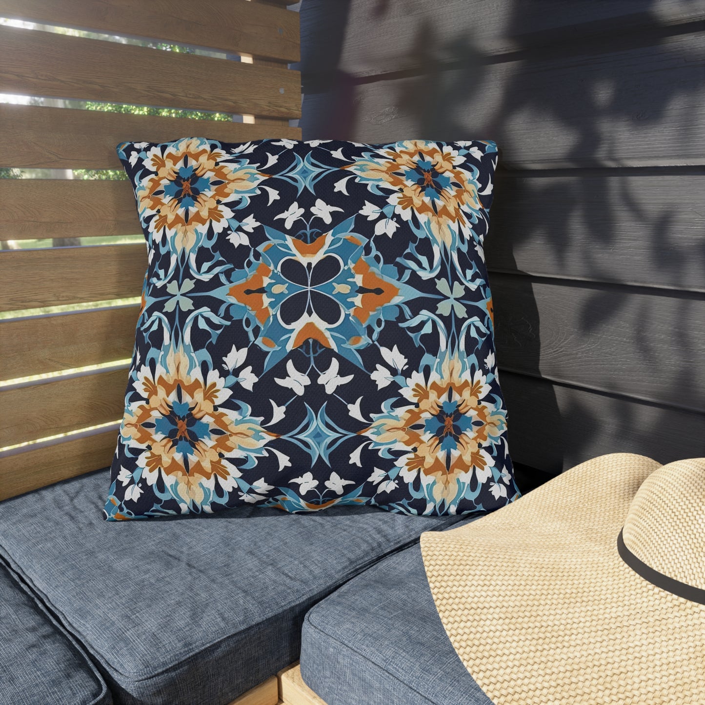Sahara Swaying Silhouettes . Outdoor Pillows