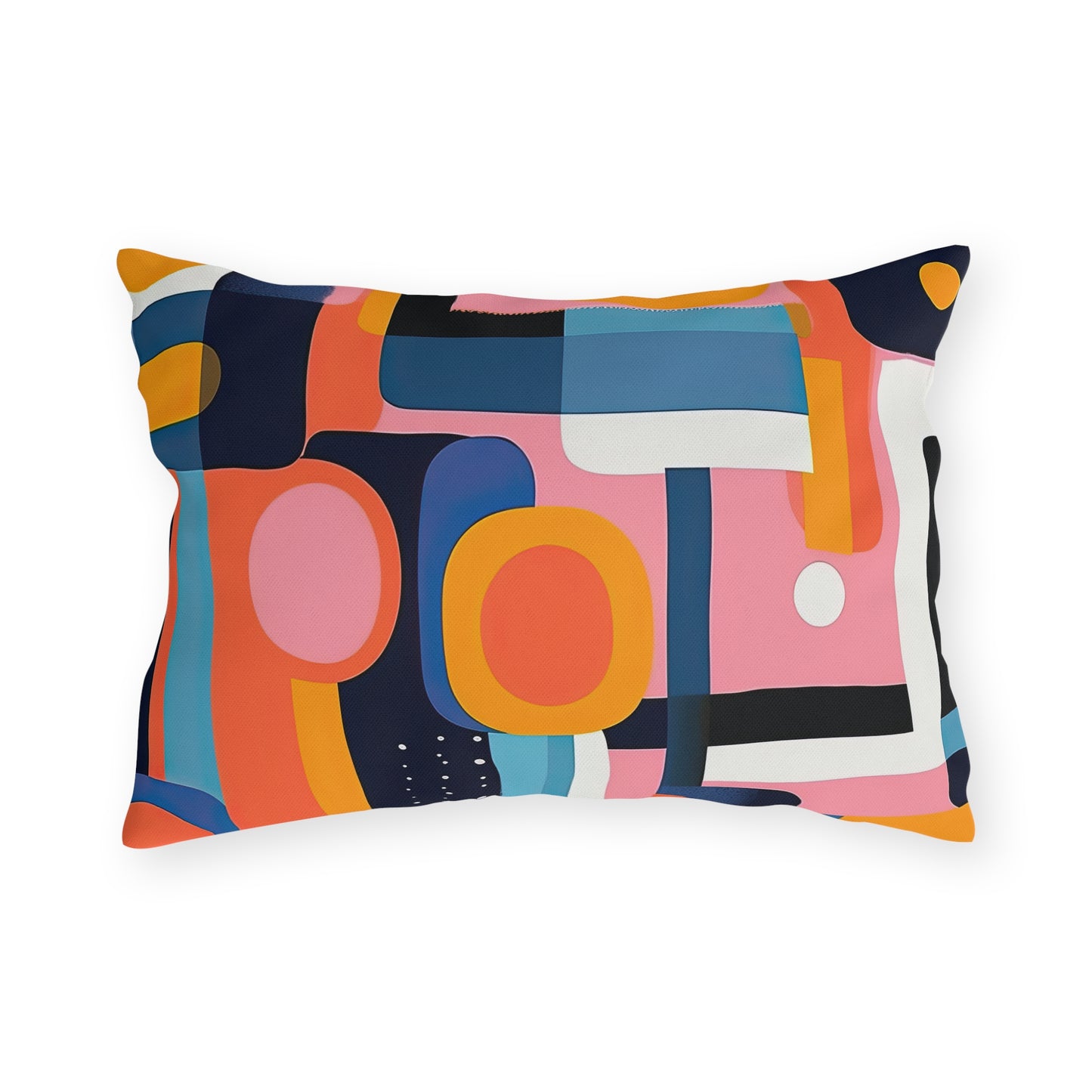 Etheric Elegance. Nostalgia Meets Future Outdoor Pillows