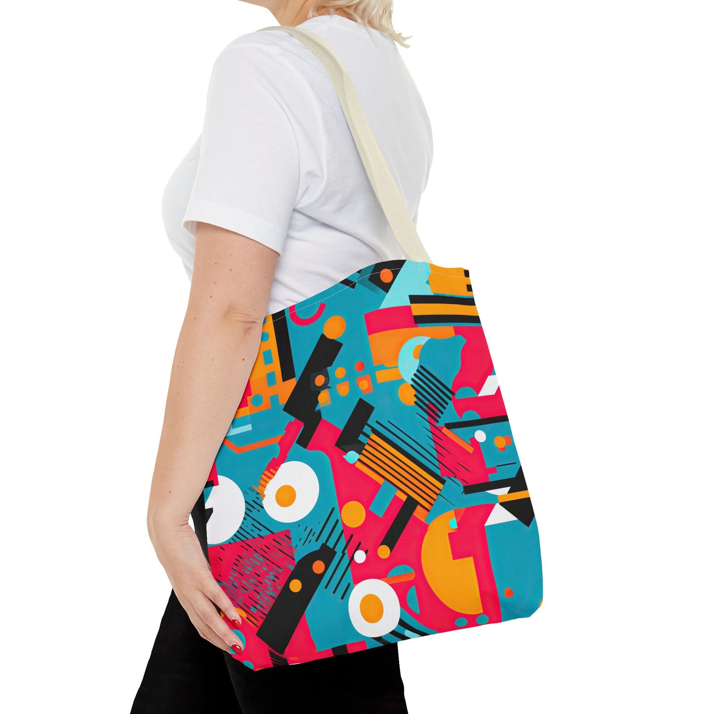 Technicolor Dreamscape . Tote Bag for Everyday Use