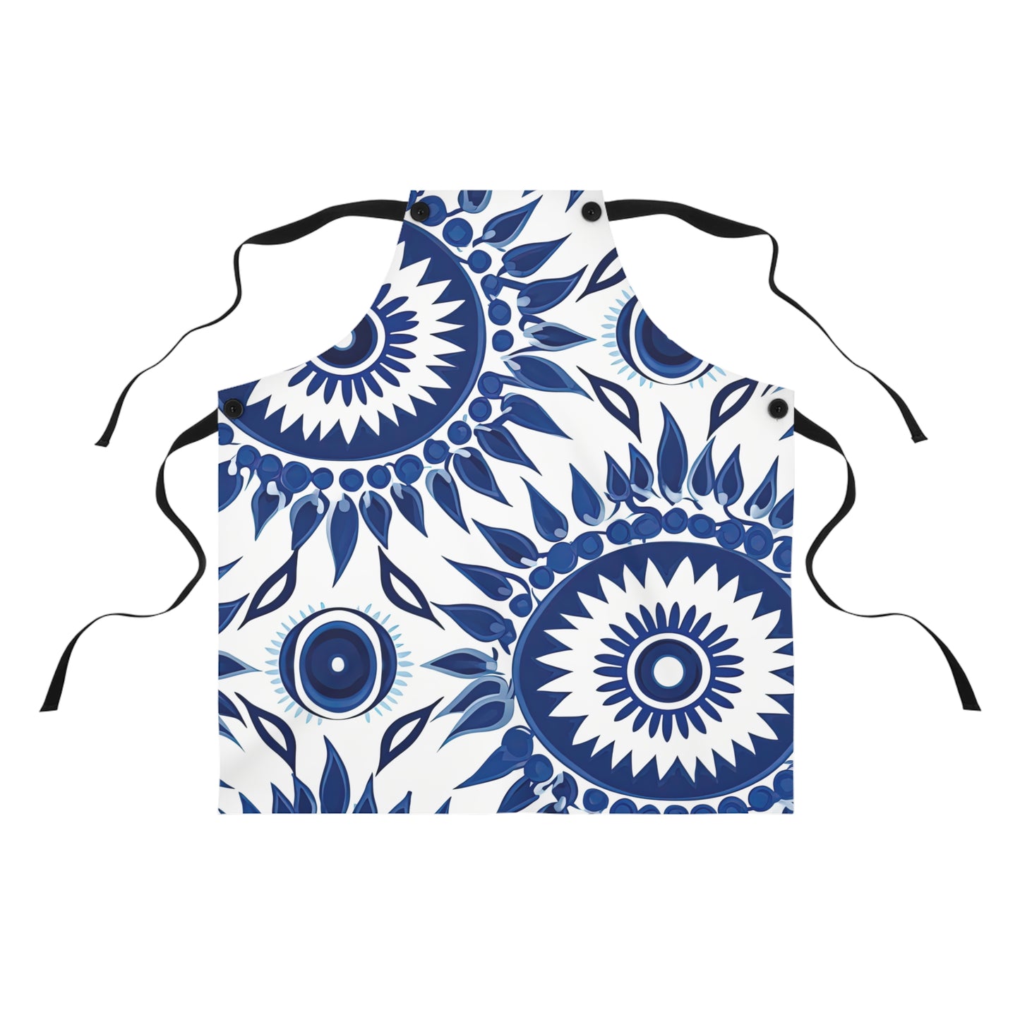 Cursed Charms. Evil Eye Apron. – Wear Ancient Symbolism with a Modern Twist.