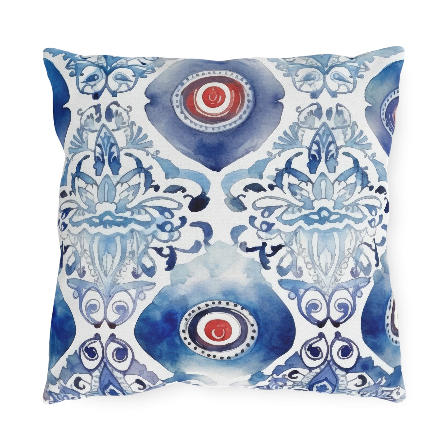 Hand Of Envy. Outdoor Pillows