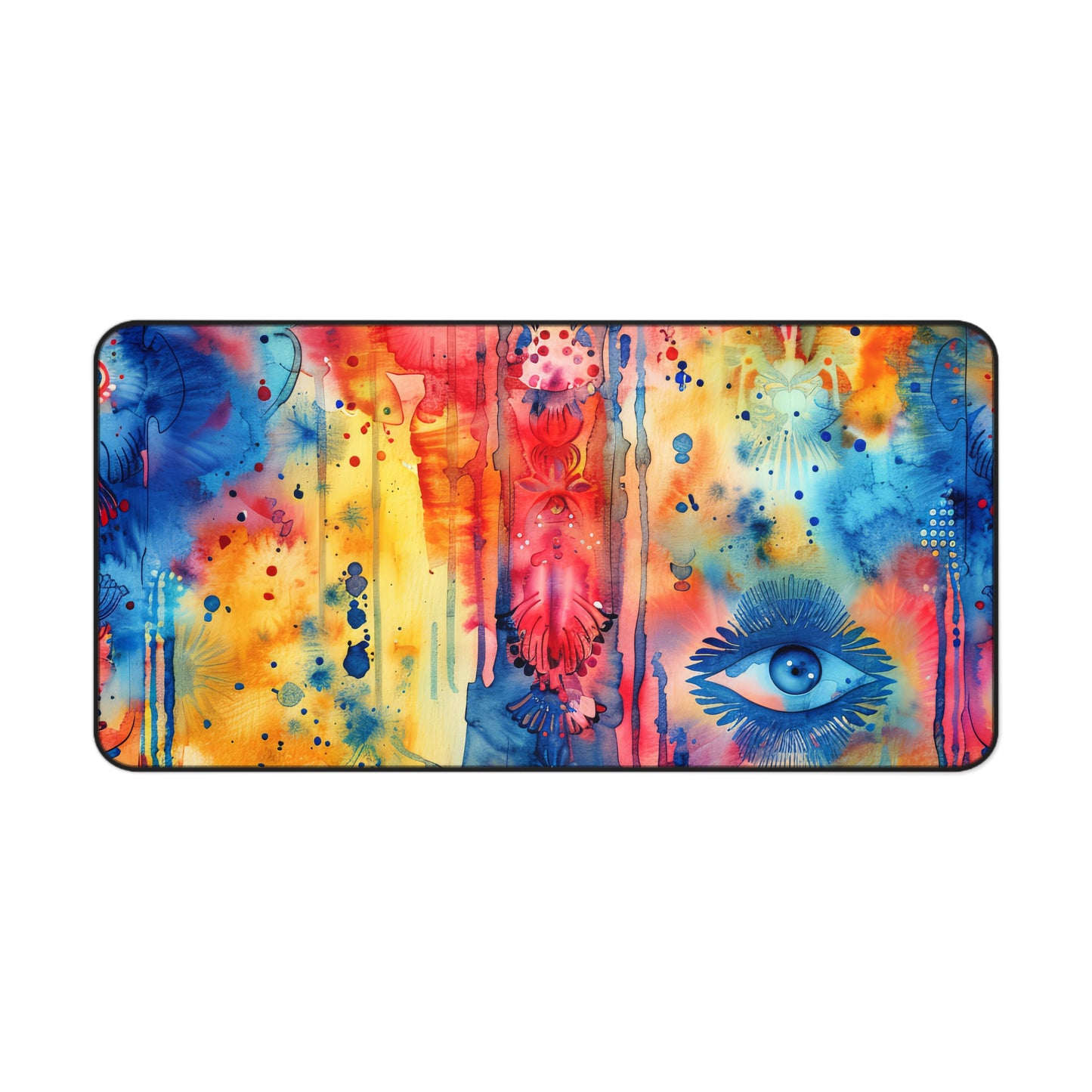 Brilliant Bliss Hamsa. Desk Mat - Stylish Office Organizer