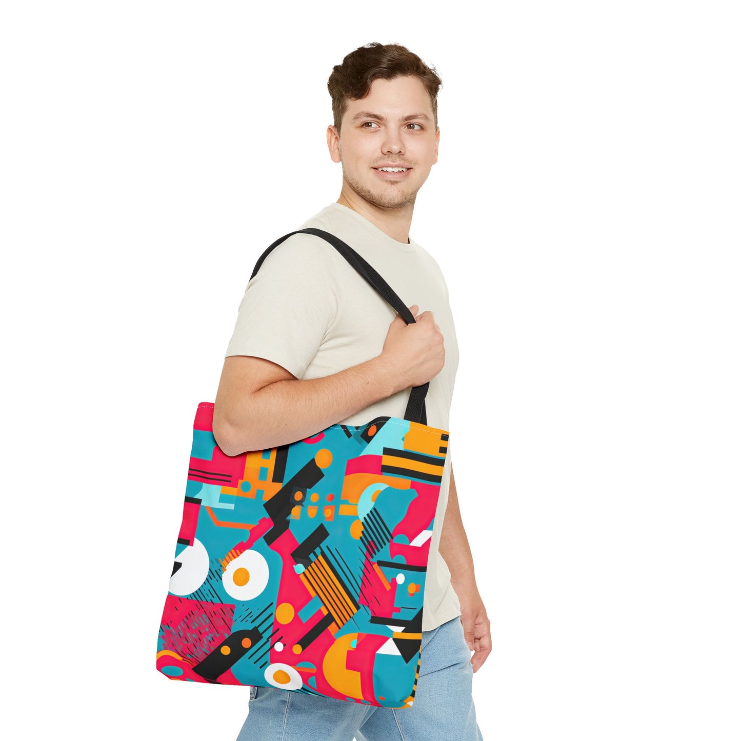 Technicolor Dreamscape . Tote Bag for Everyday Use