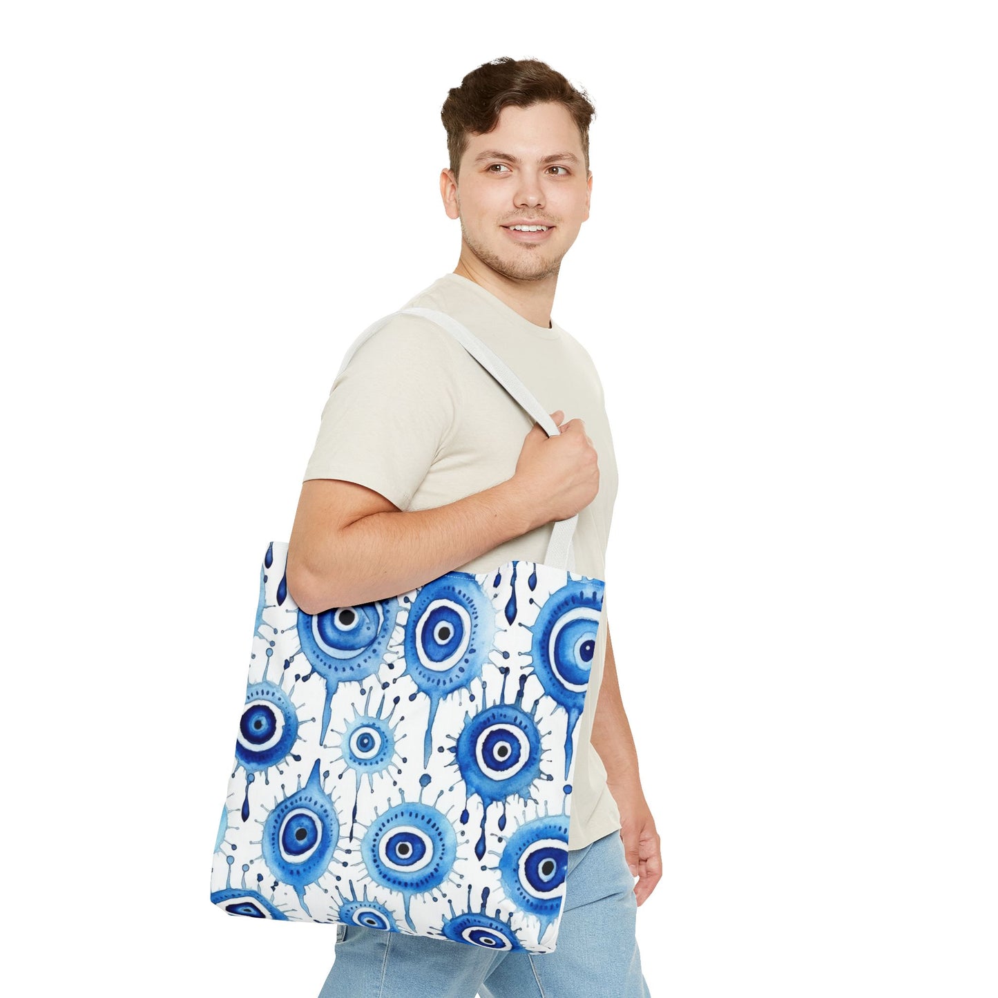 Evil Eye Cry. Tote Bag for Everyday Use