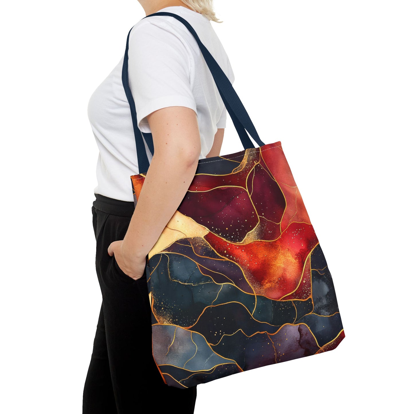 Velvet Cherry. Tote Bag for Everyday Use