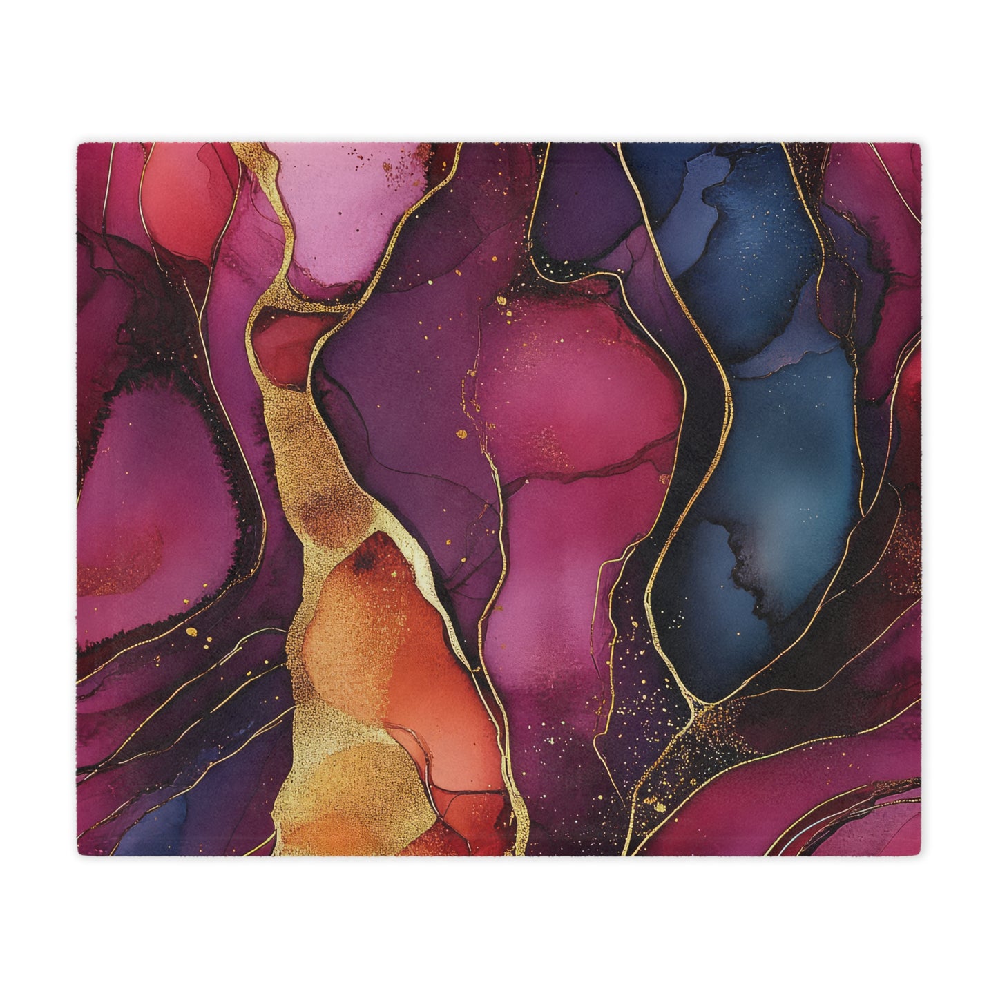 CherryRoyal. Cozy Artistic Microfiber Blanket -