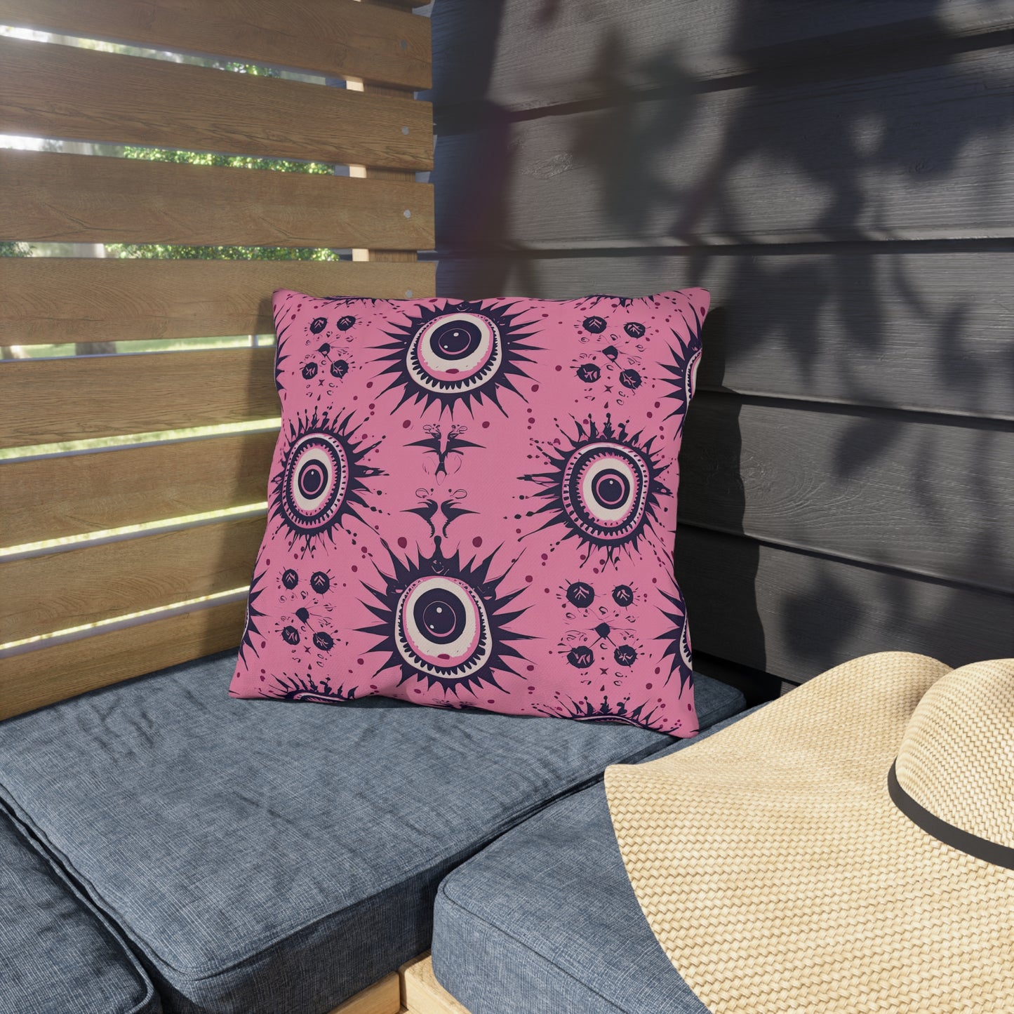 Sinuous Specter. Outdoor Pillows
