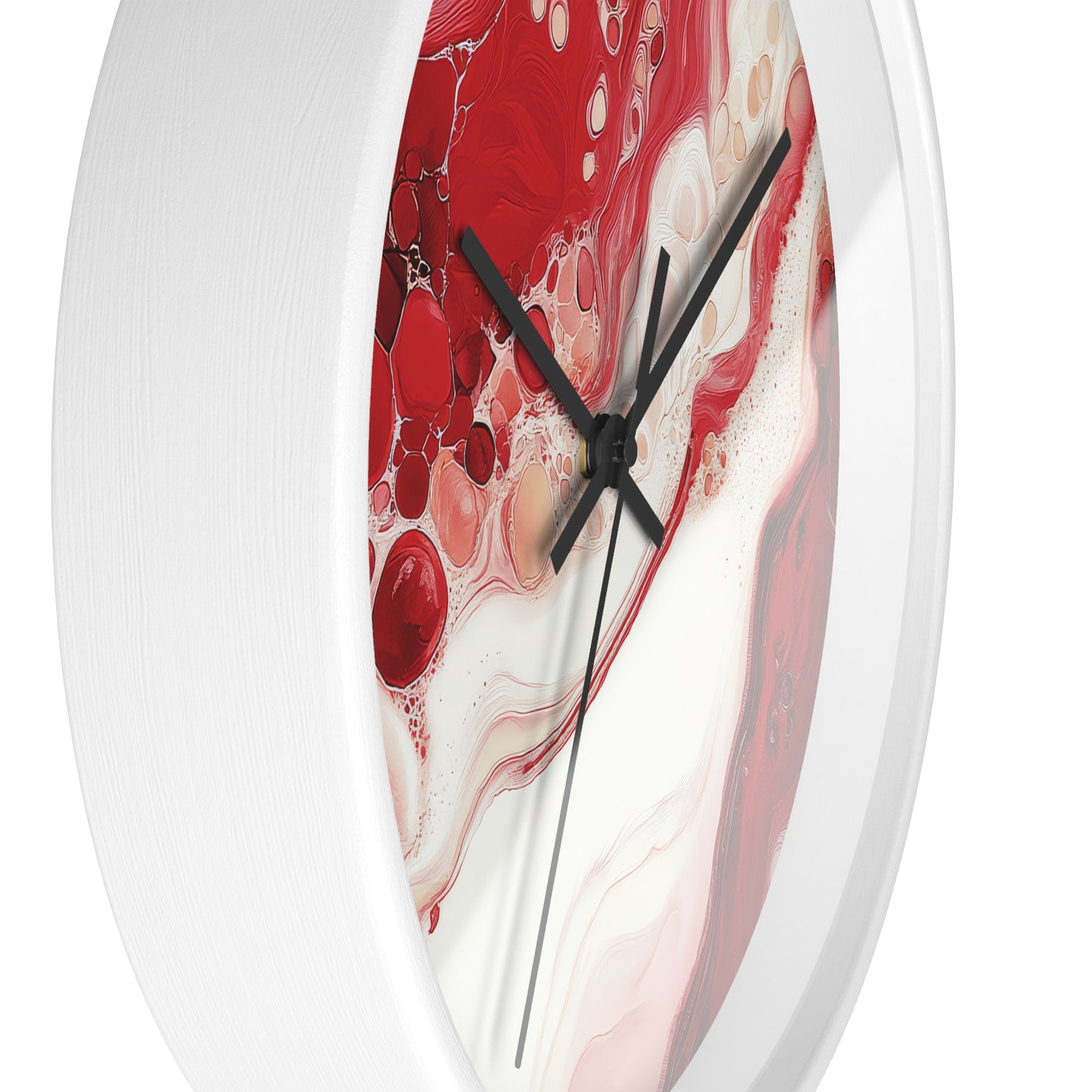 Cherry Aurora. Wall Clock - Artistic Home Decor