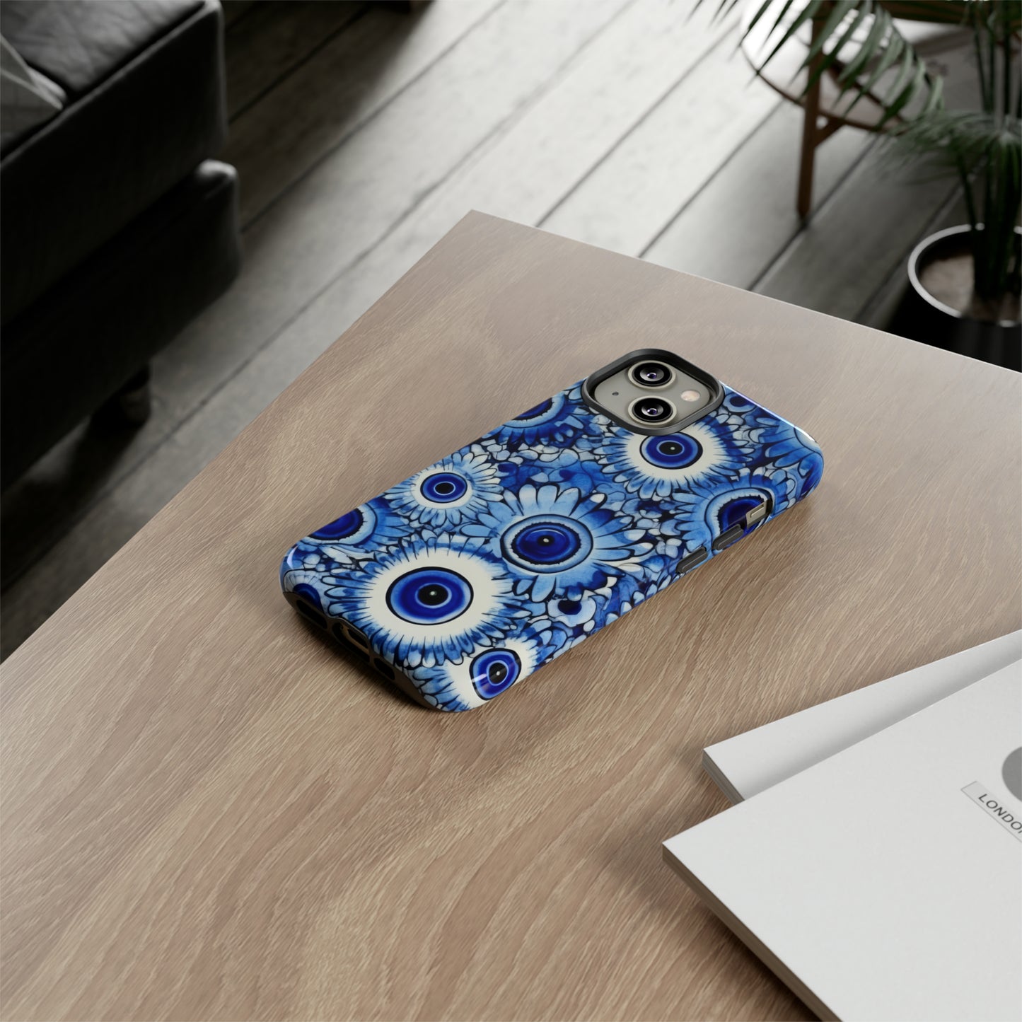 Portentous Pupil. Evil eye Inspired phone case. – Artistic Expression Meets Protection. Tough Cases