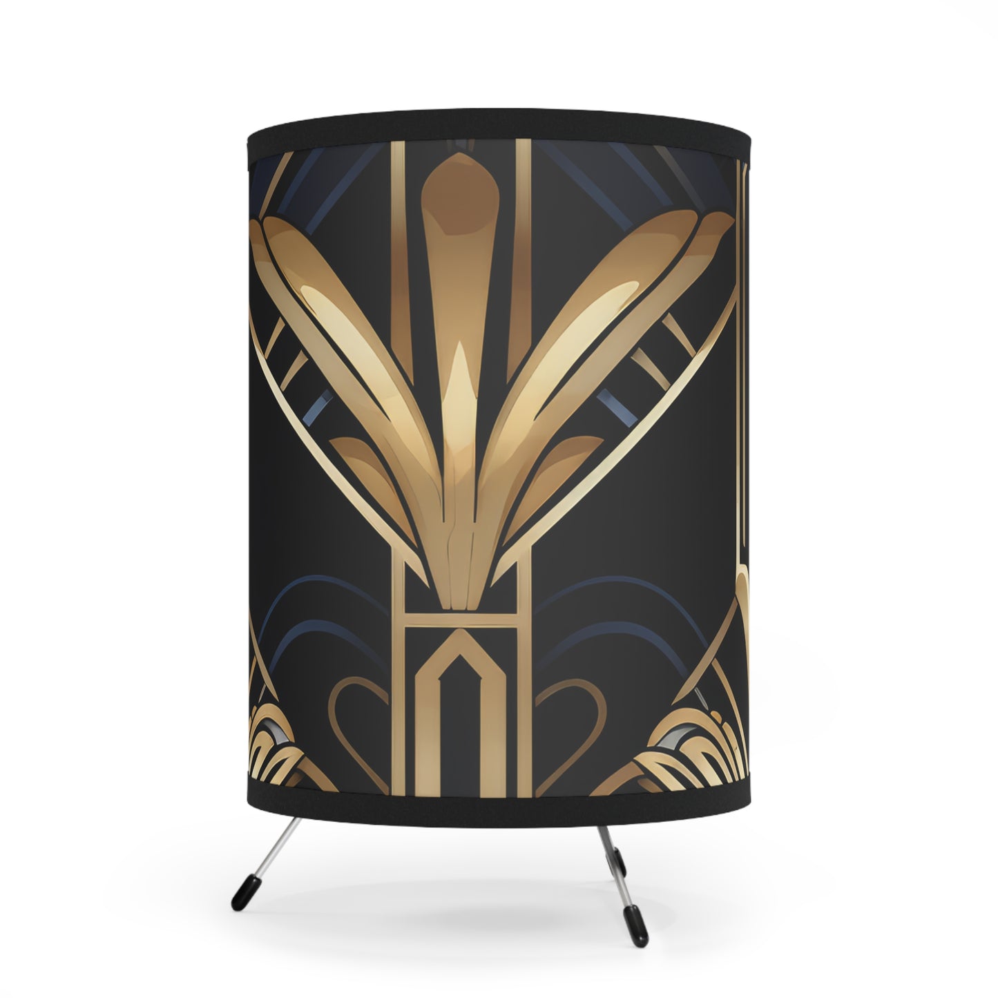 Deco Luxe II. Modern Tripod Lamp