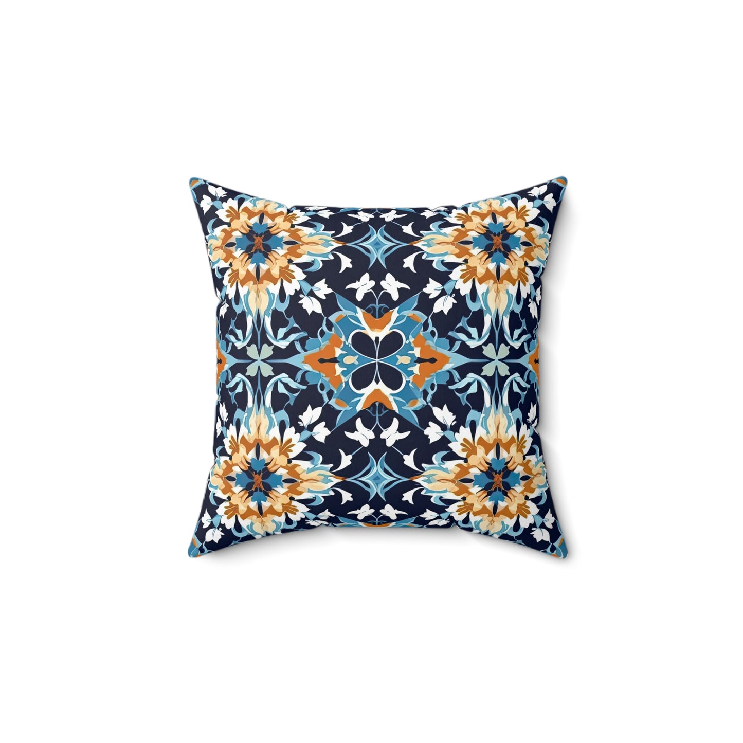 Sahara Swaying Silhouettes .Spun Polyester Square Pillow