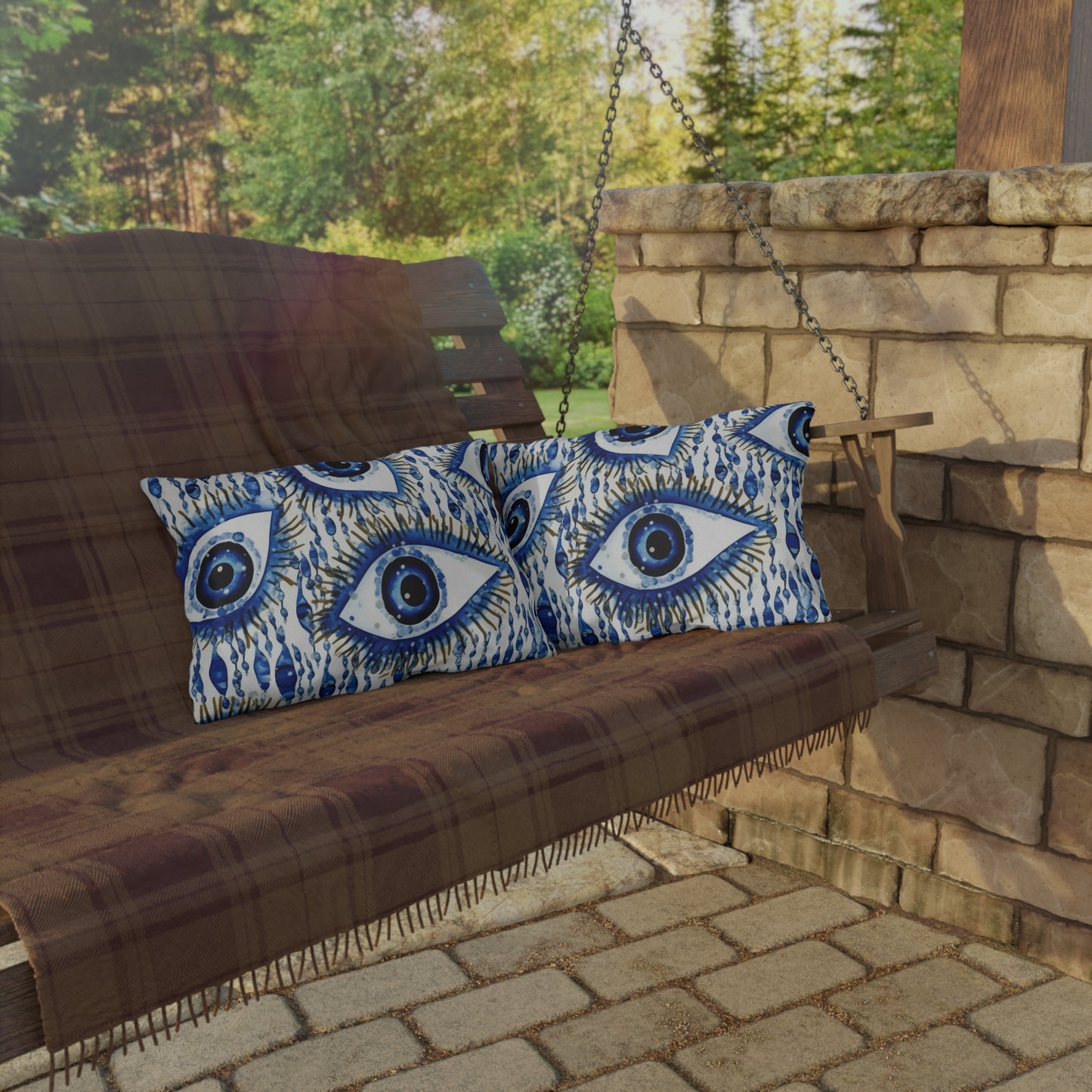 Mystic Glare. Outdoor Pillows
