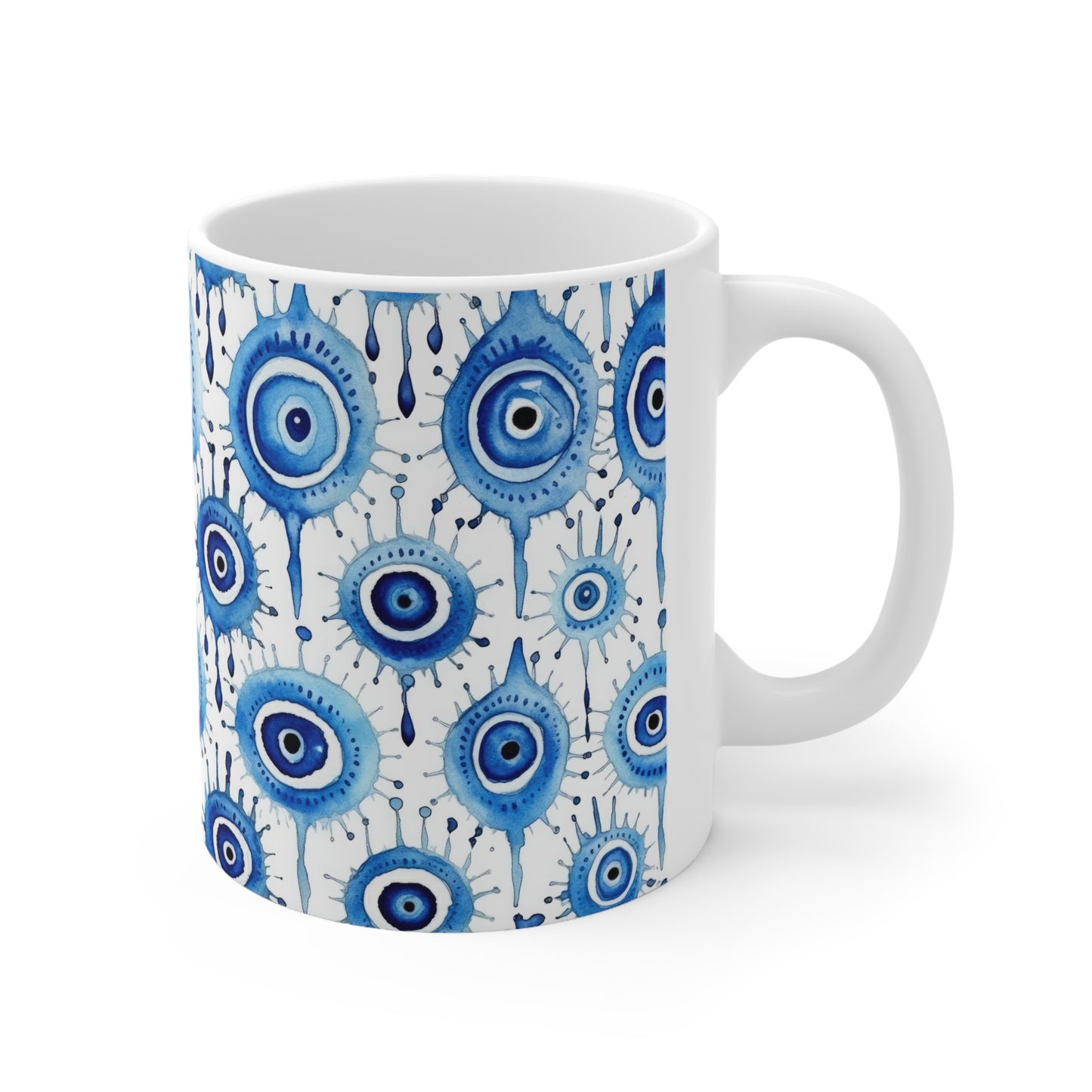 Evil Eye Cry. Ceramic Mug 11oz.