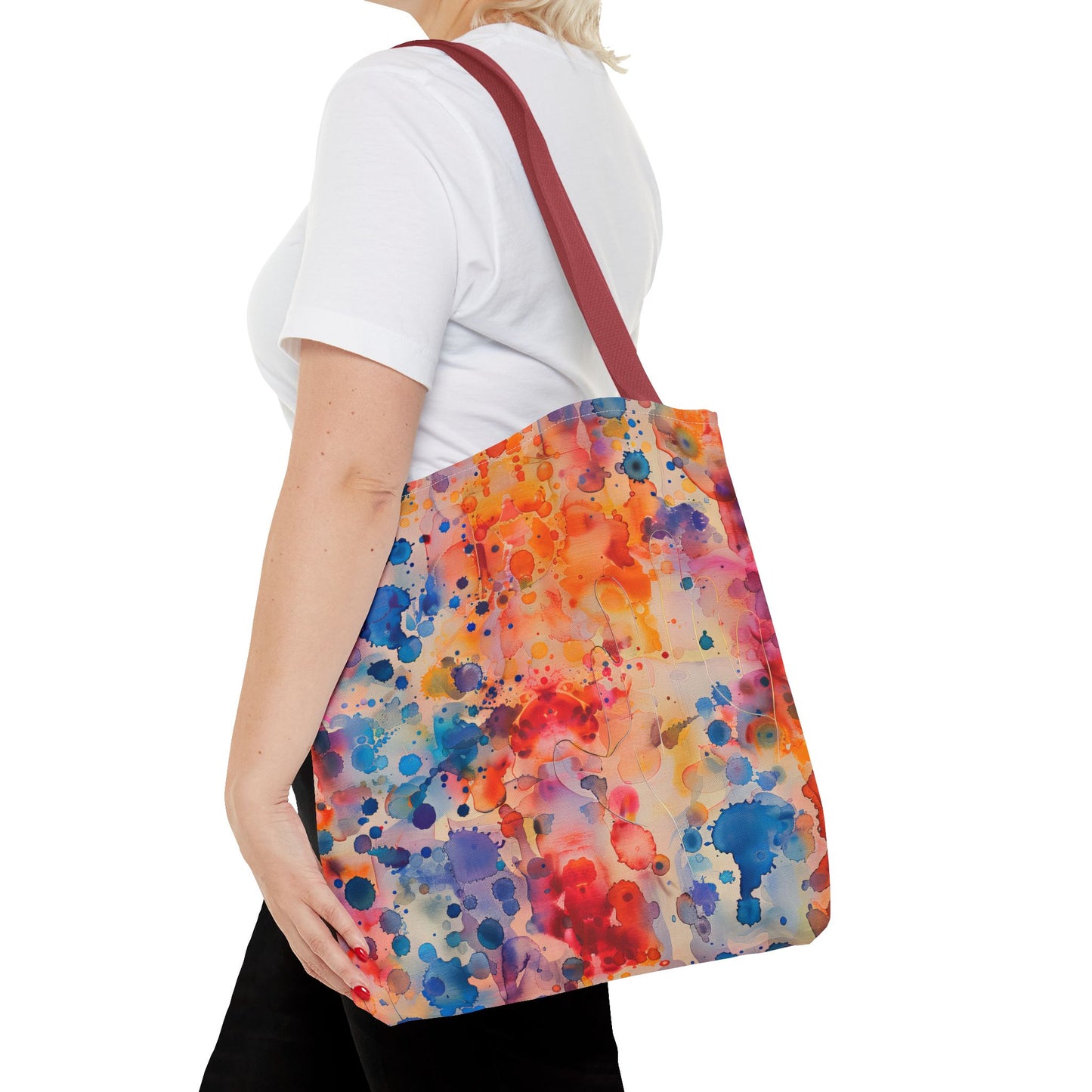 Hamsa Radiance. Tote Bag for Everyday Use