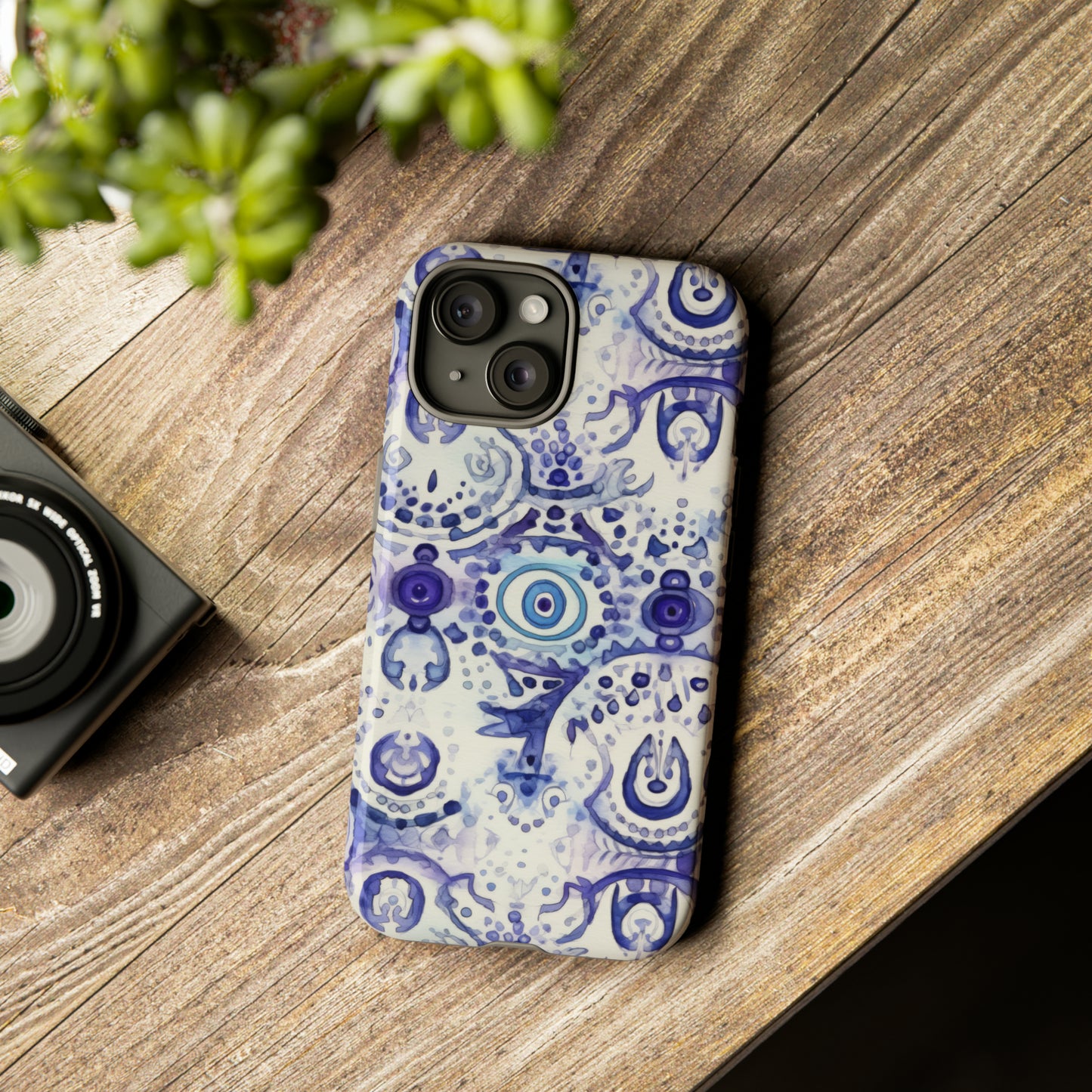 Hamsa Enigma. Evil eye Inspired phone case. – Artistic Expression Meets Protection. Tough Cases