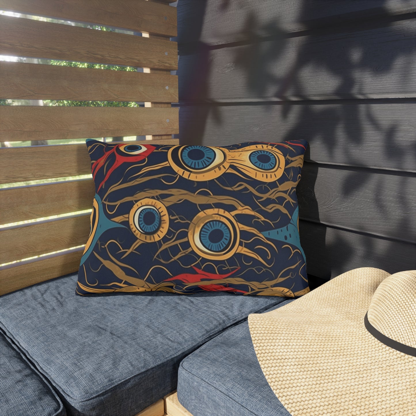Mystical Malevolence. Outdoor Pillows