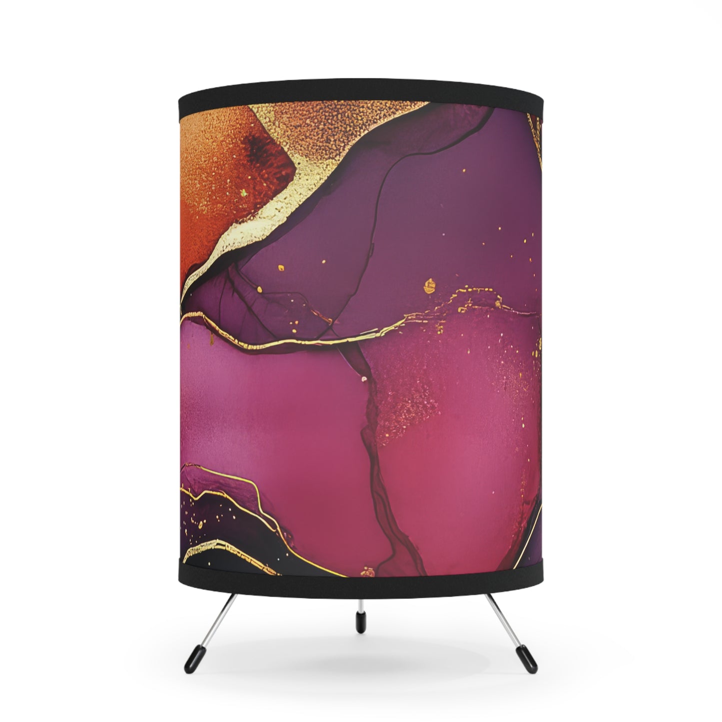 CherryRoyal II. Modern Tripod Lamp