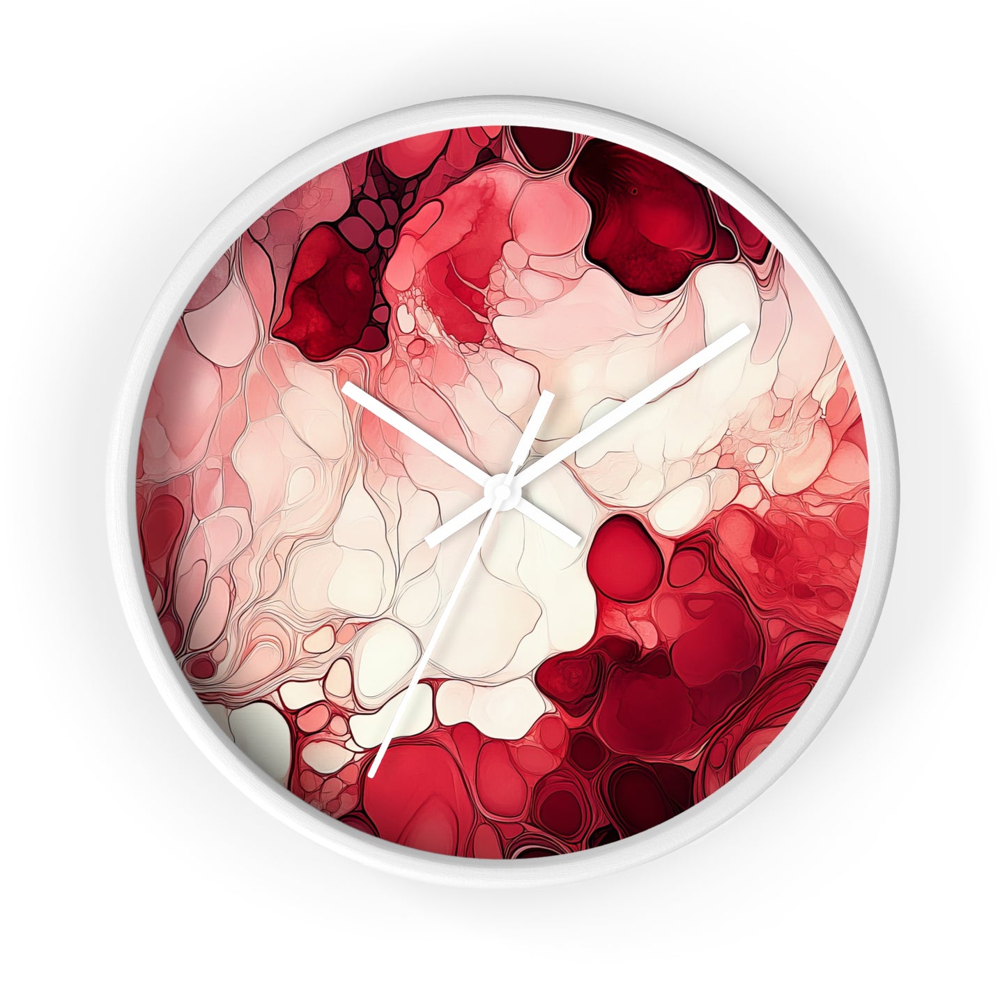 Cherry Storm. Wall Clock - Artistic Home Decor