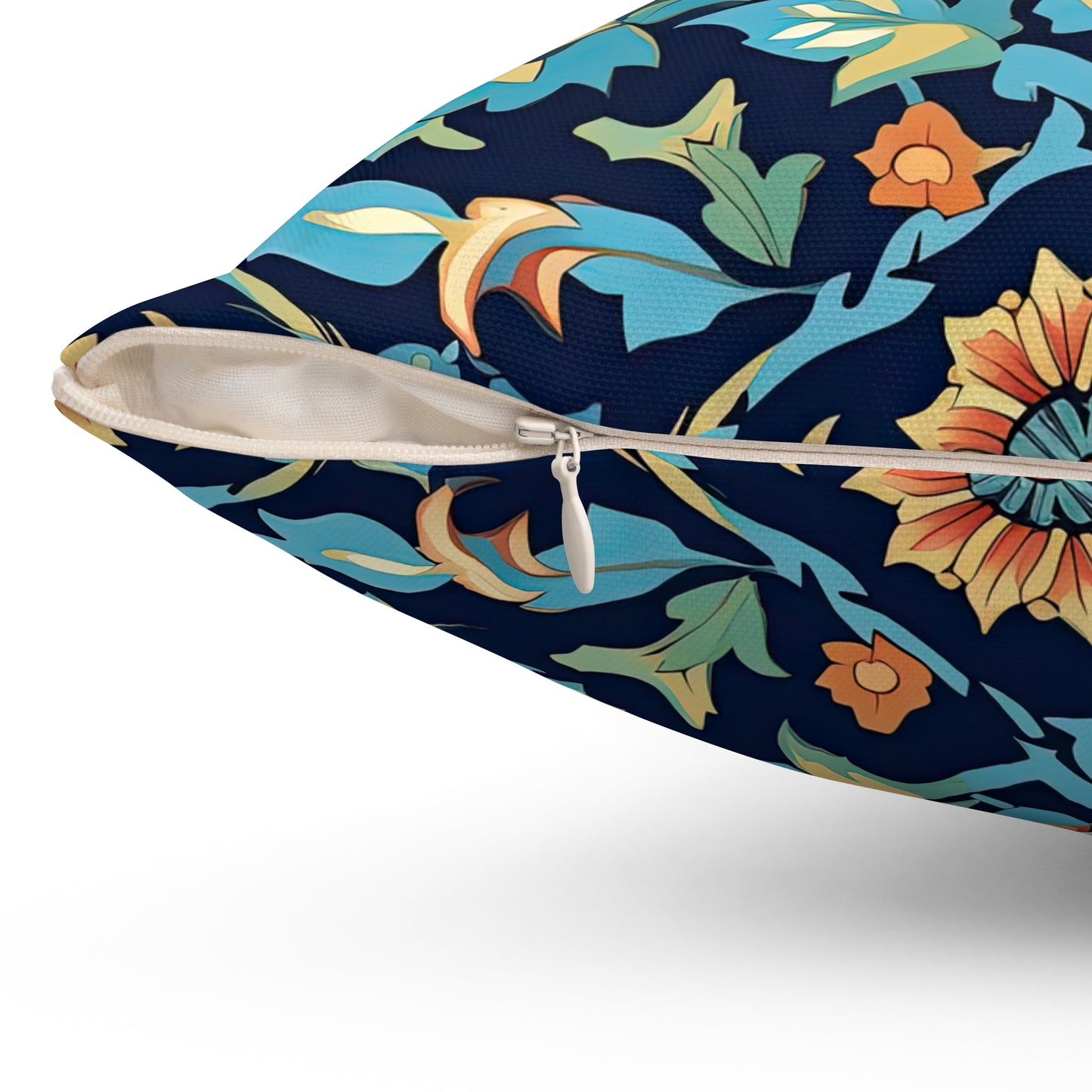 Spice Bazaar Sonata . Spun Polyester Square Pillow