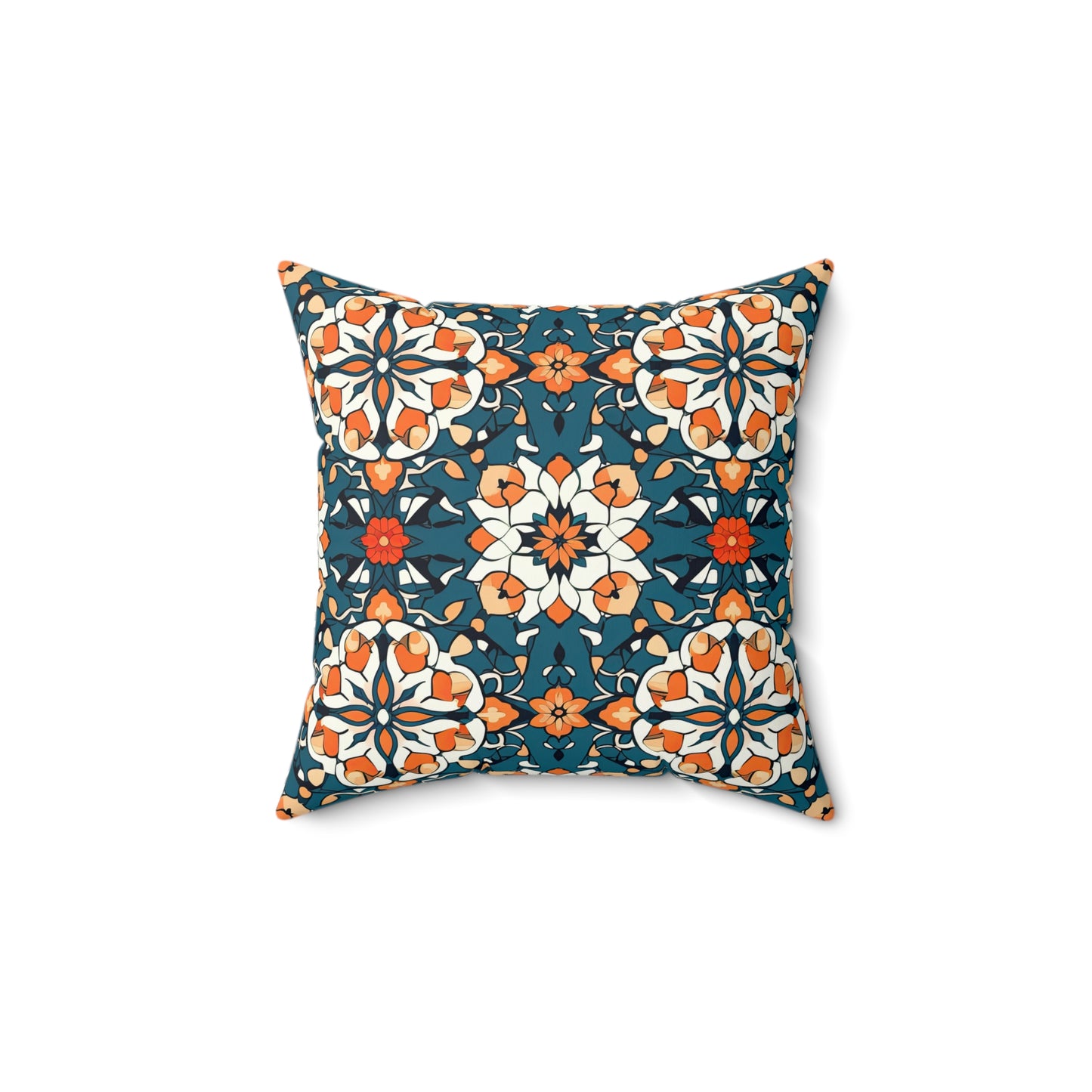 Nomad's Nest Nectar. Spun Polyester Square Pillow