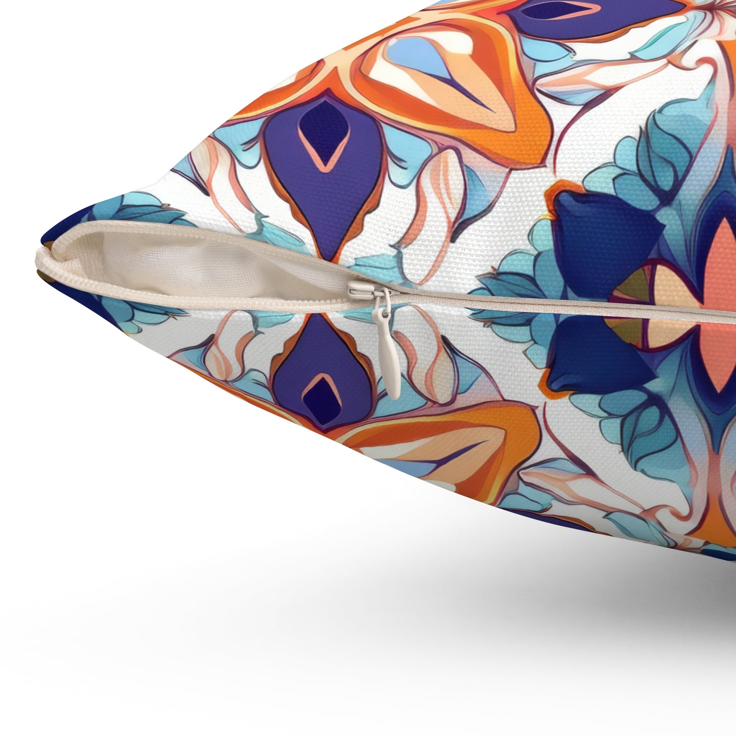 Moroccan Moonlight Sonata . Spun Polyester Square Pillow