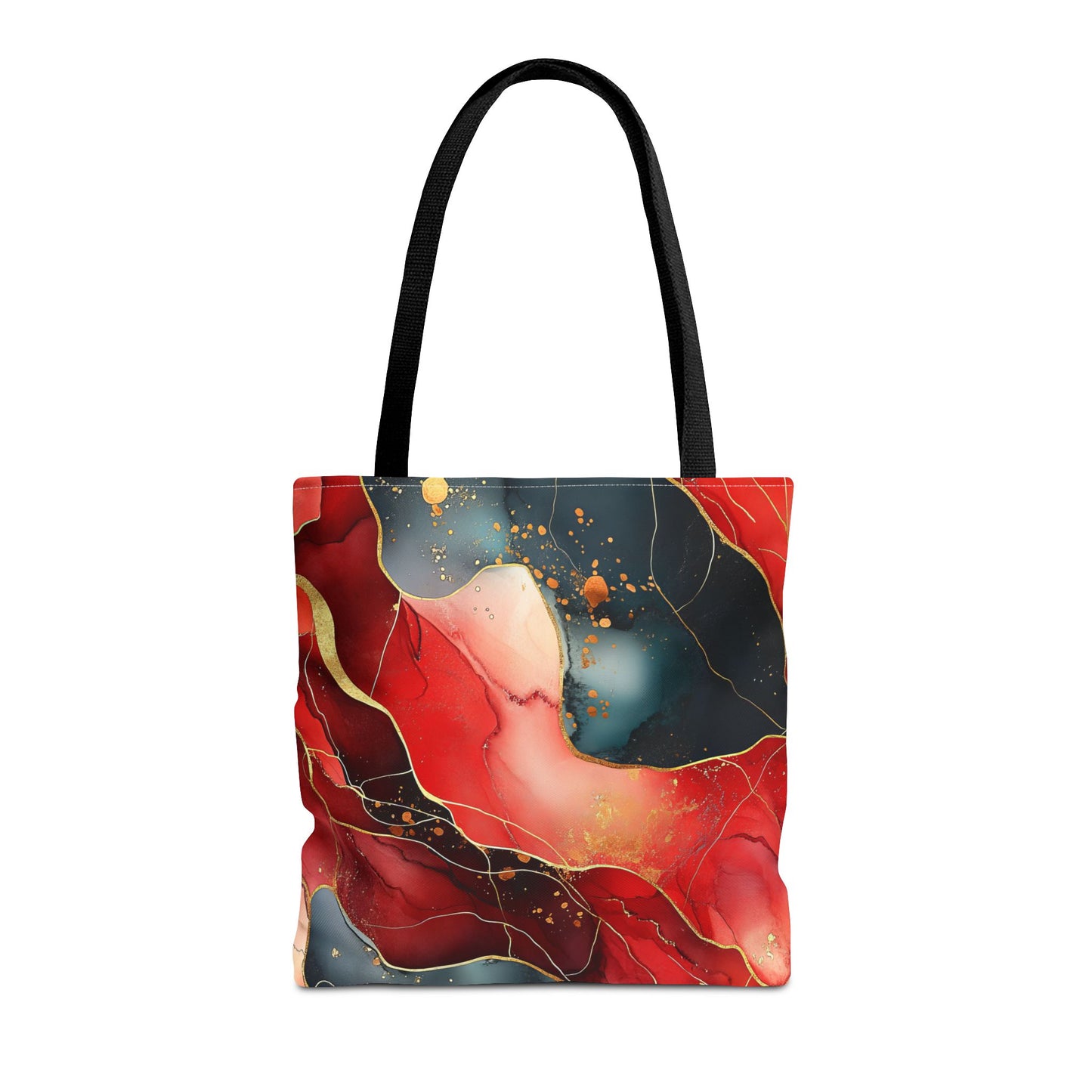 Marbled Cherry Essence. Tote Bag for Everyday Use