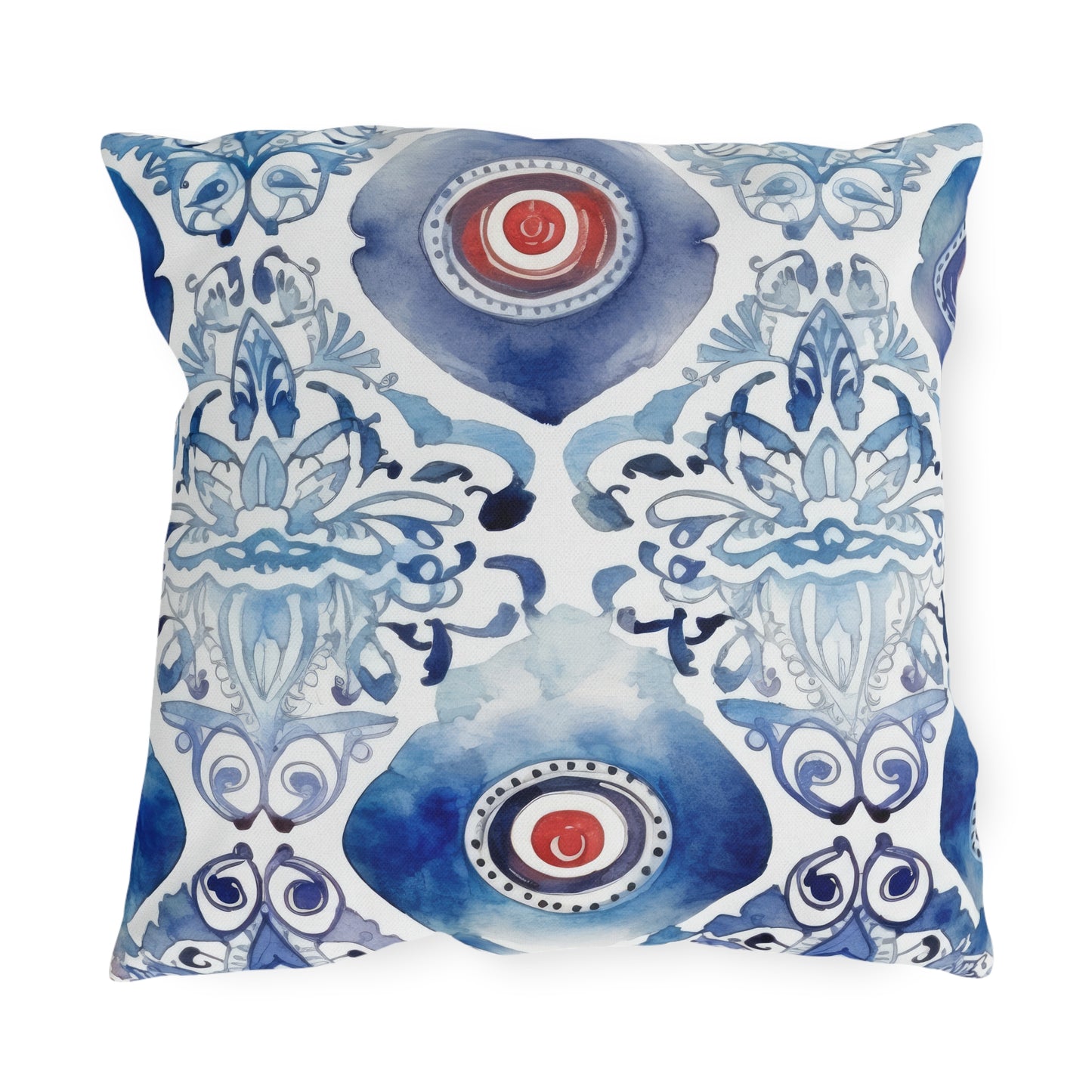 Hand Of Envy. Outdoor Pillows
