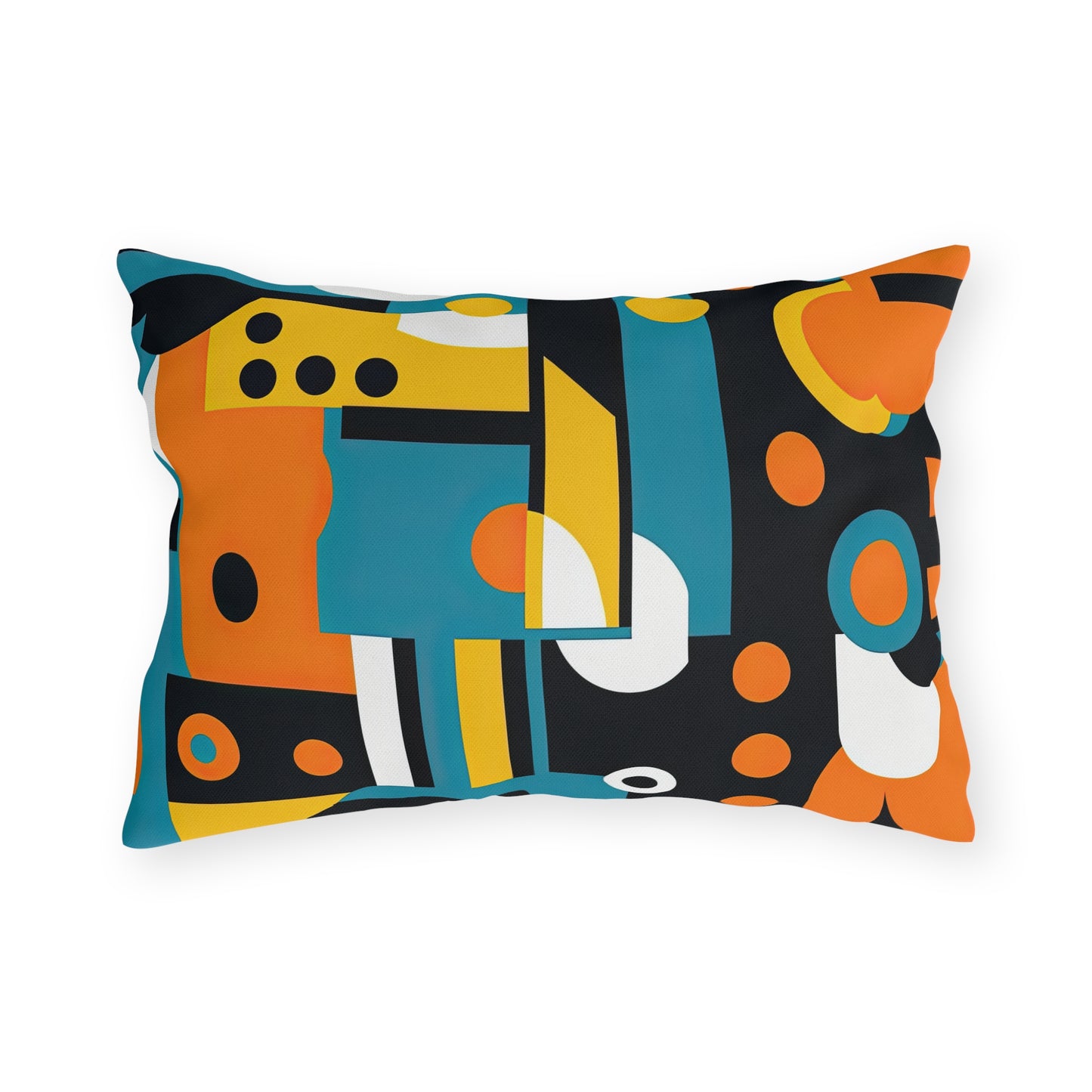 Analog Alchemy. Retro Pop Art Outdoor Pillows