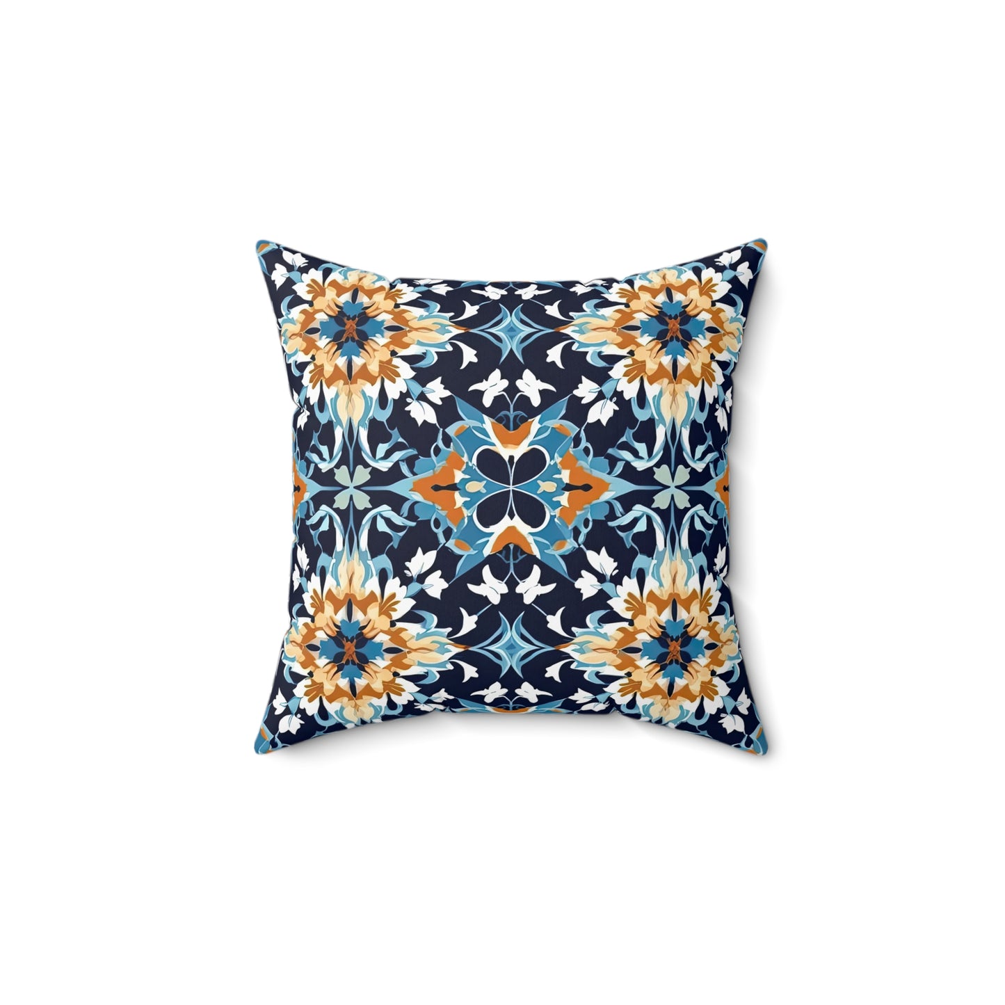Sahara Swaying Silhouettes .Spun Polyester Square Pillow