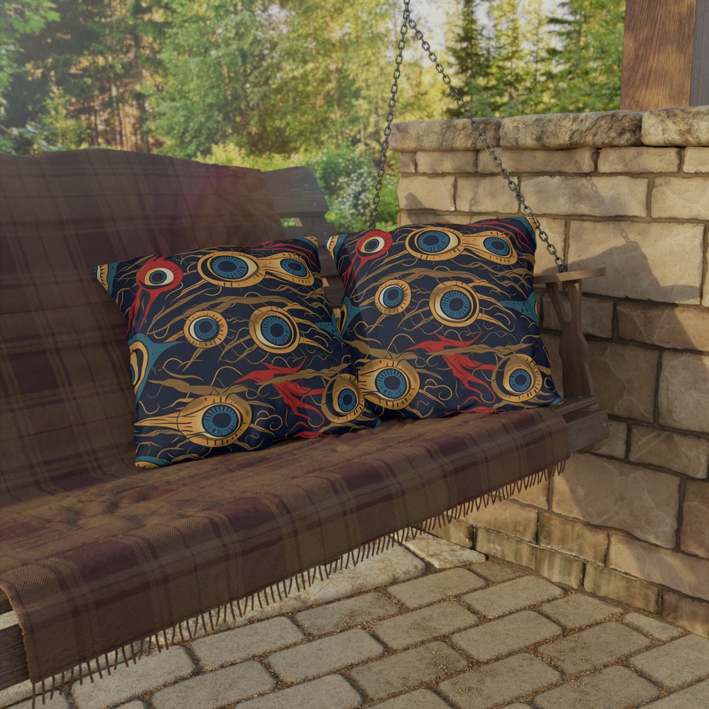 Mystical Malevolence. Outdoor Pillows